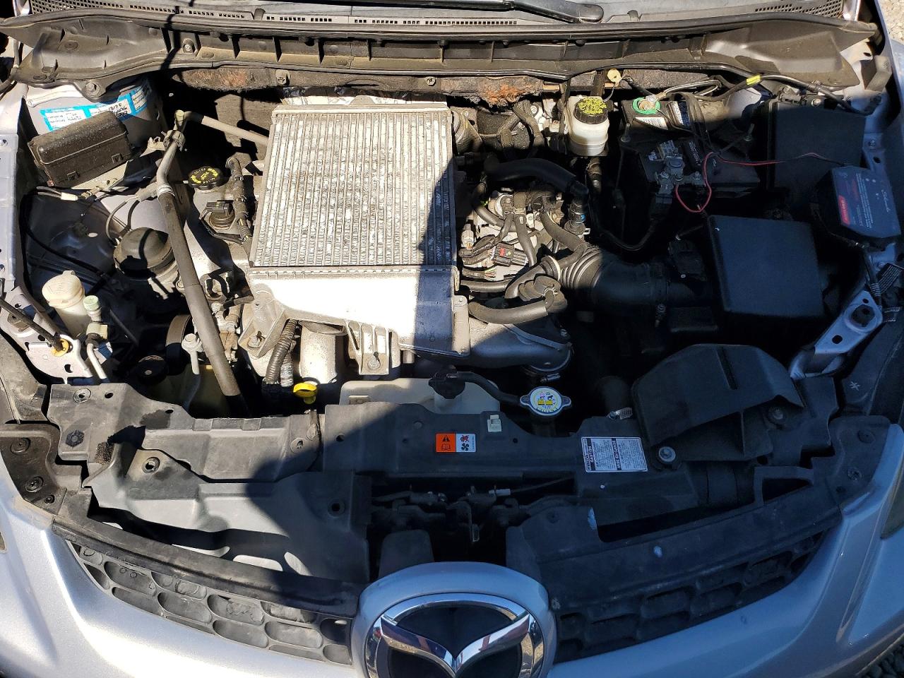 2008 Mazda Cx-7 Silver vin: JM3ER293980169411
