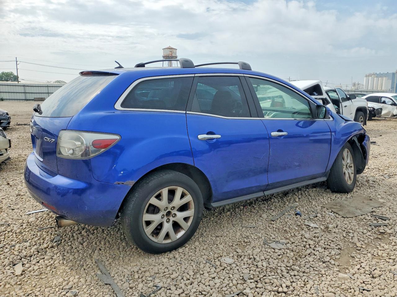 2008 Mazda Cx-7 Blue vin: JM3ER293980176651