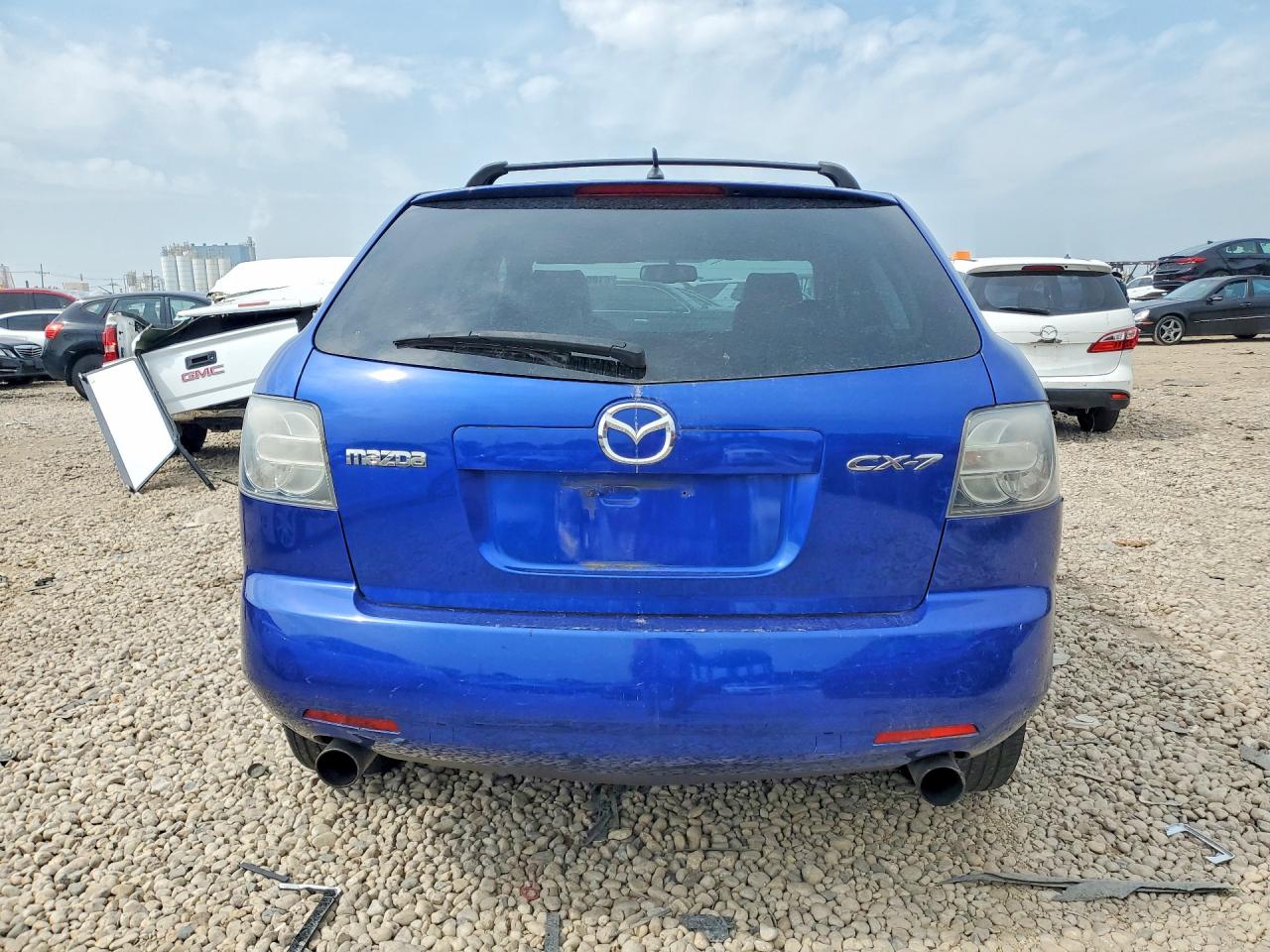 2008 Mazda Cx-7 Blue vin: JM3ER293980176651