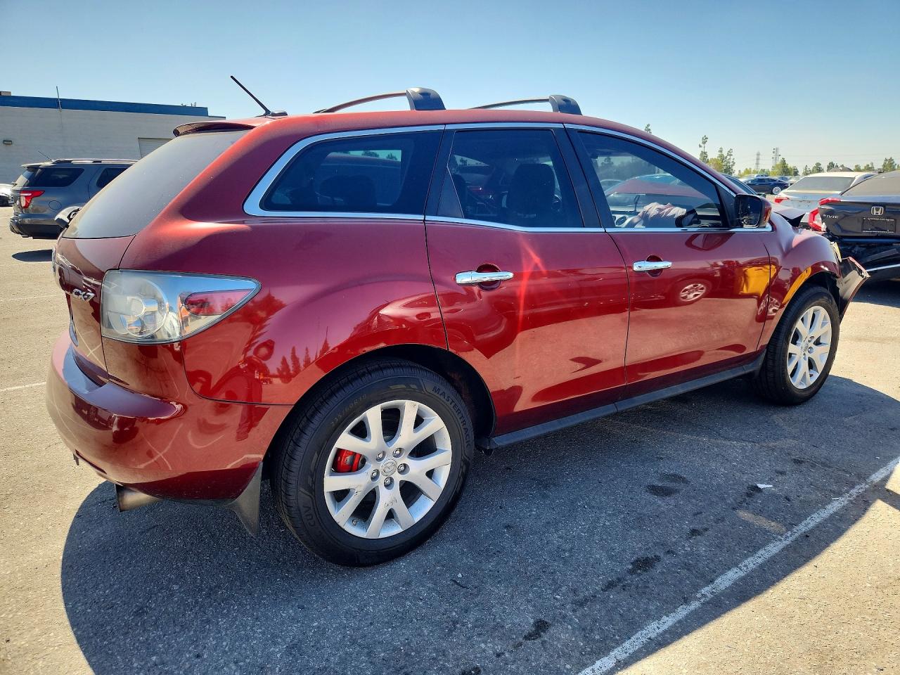 2007 Mazda Cx-7 Бордовый vin: JM3ER293X70115078