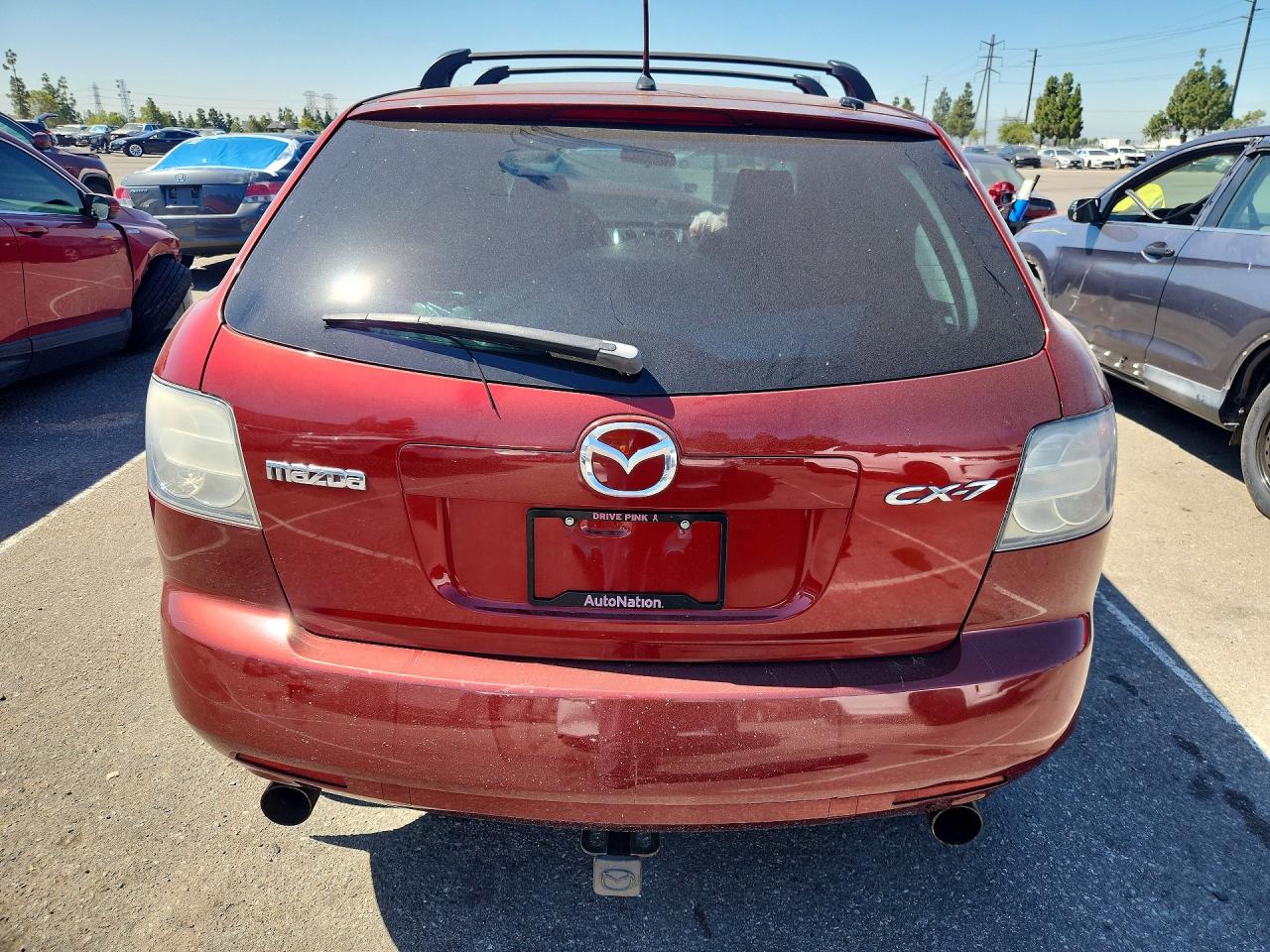 2007 Mazda Cx-7 Бордовый vin: JM3ER293X70115078
