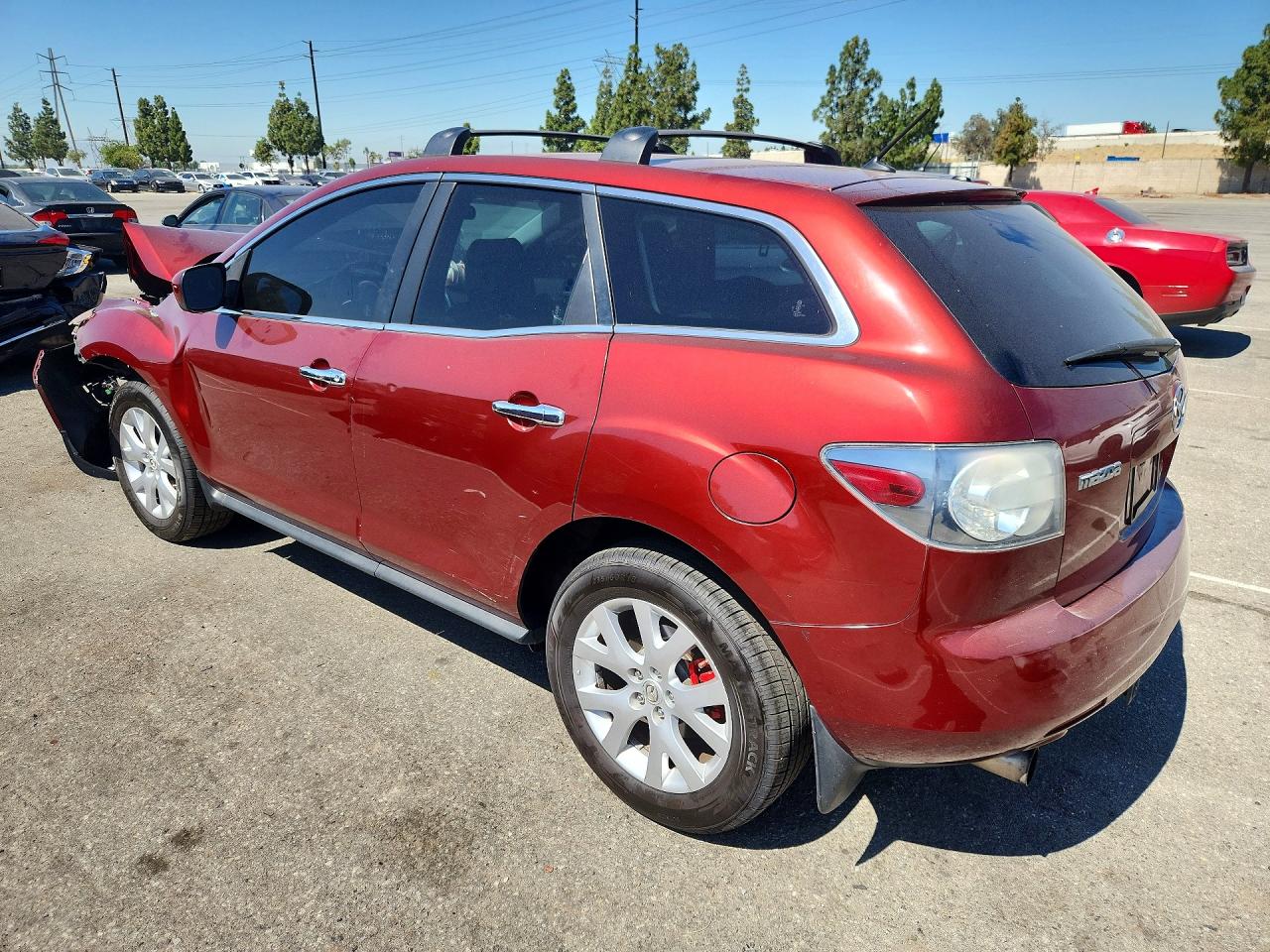 2007 Mazda Cx-7 Бордовый vin: JM3ER293X70115078