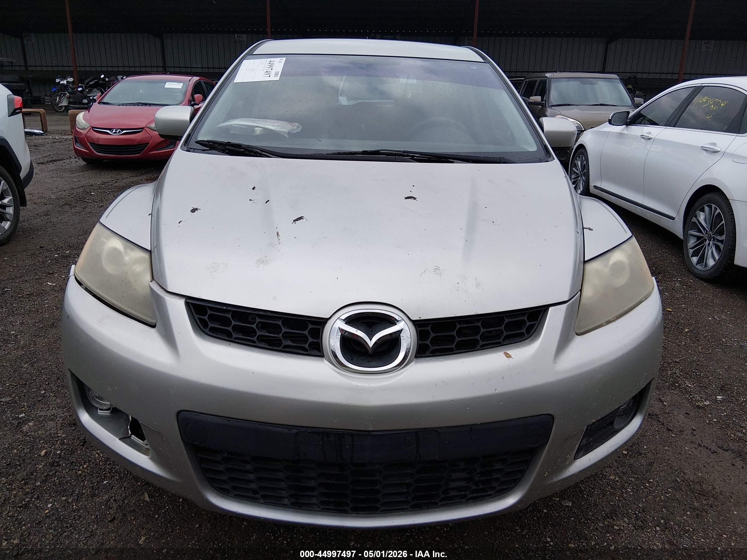 2007 Mazda Cx-7 Sport Серебряный vin: JM3ER293X70160313