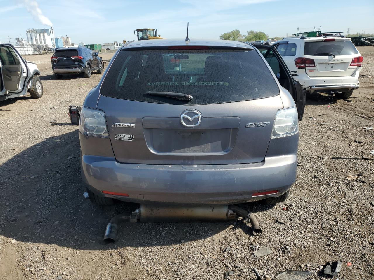 2007 Mazda Cx-7 Серый vin: JM3ER293X70162434