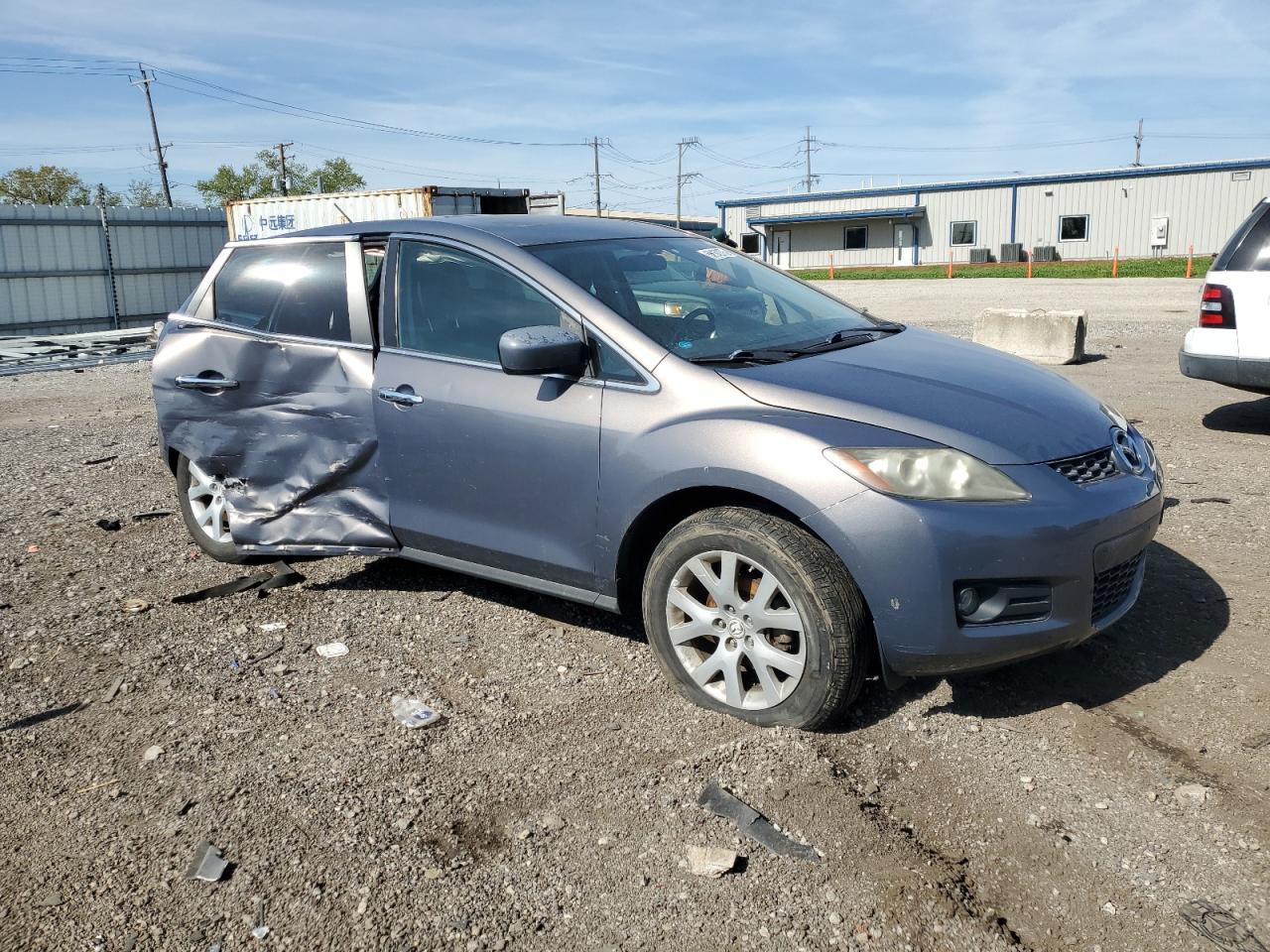 2007 Mazda Cx-7 Серый vin: JM3ER293X70162434