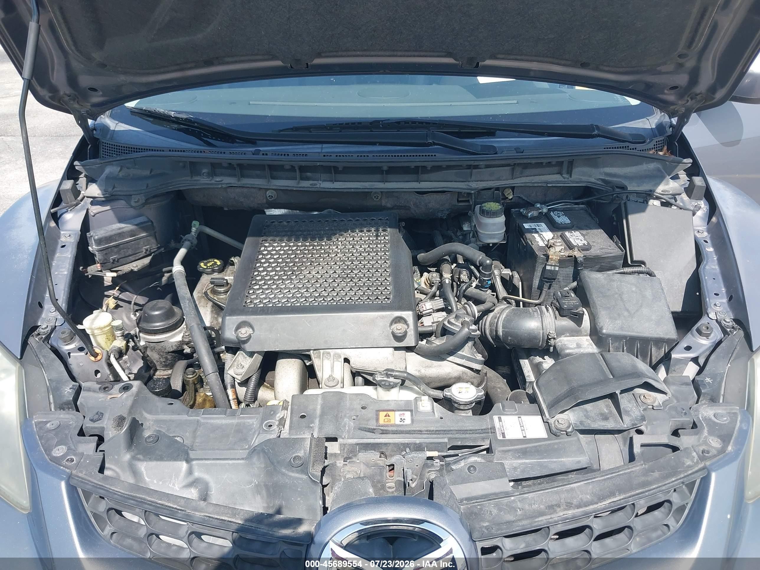 2008 Mazda Cx-7 Grand Touring Gray vin: JM3ER293X80182412