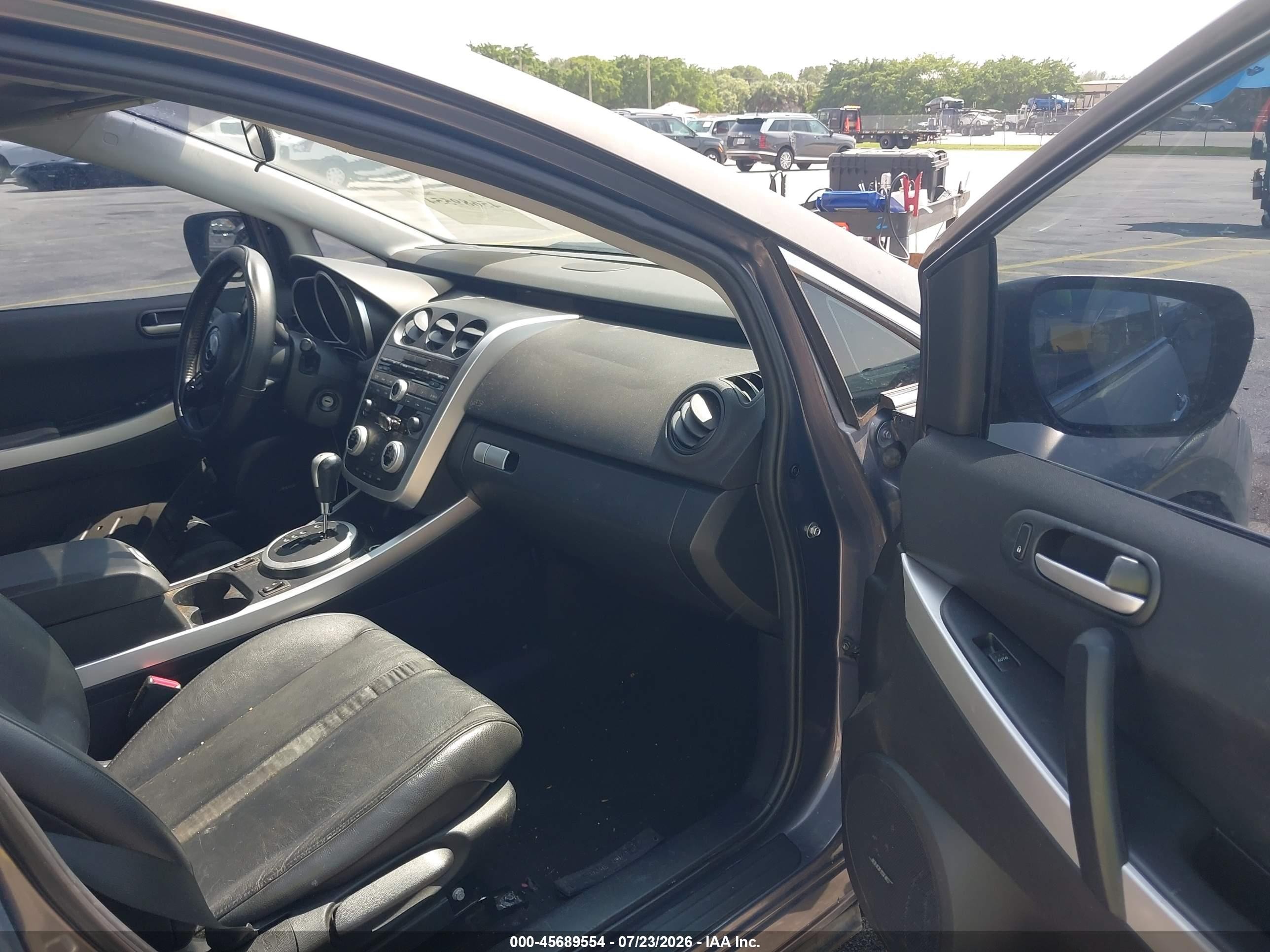 2008 Mazda Cx-7 Grand Touring Gray vin: JM3ER293X80182412