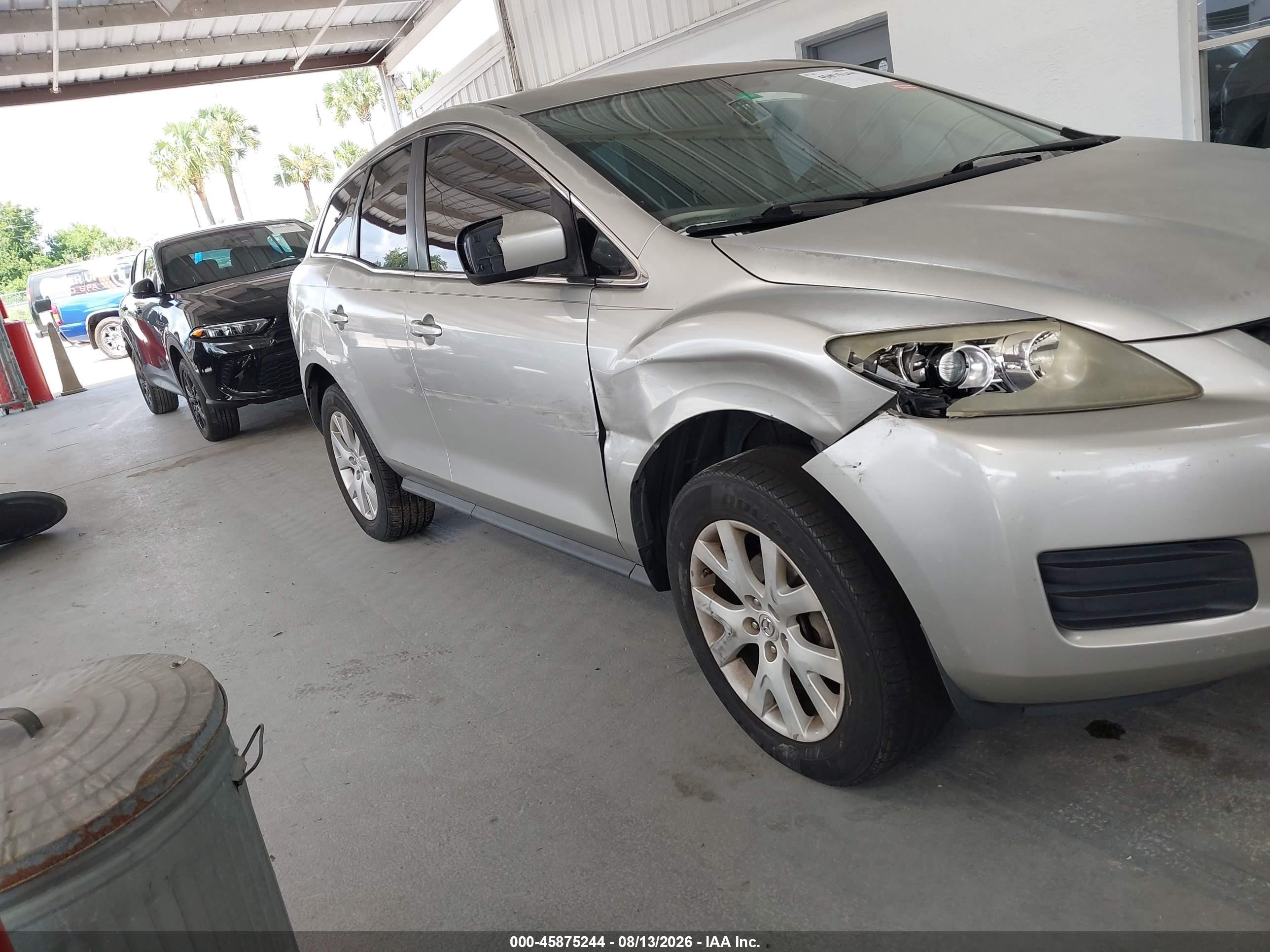 2008 Mazda Cx-7 Sport Silver vin: JM3ER293X80182703