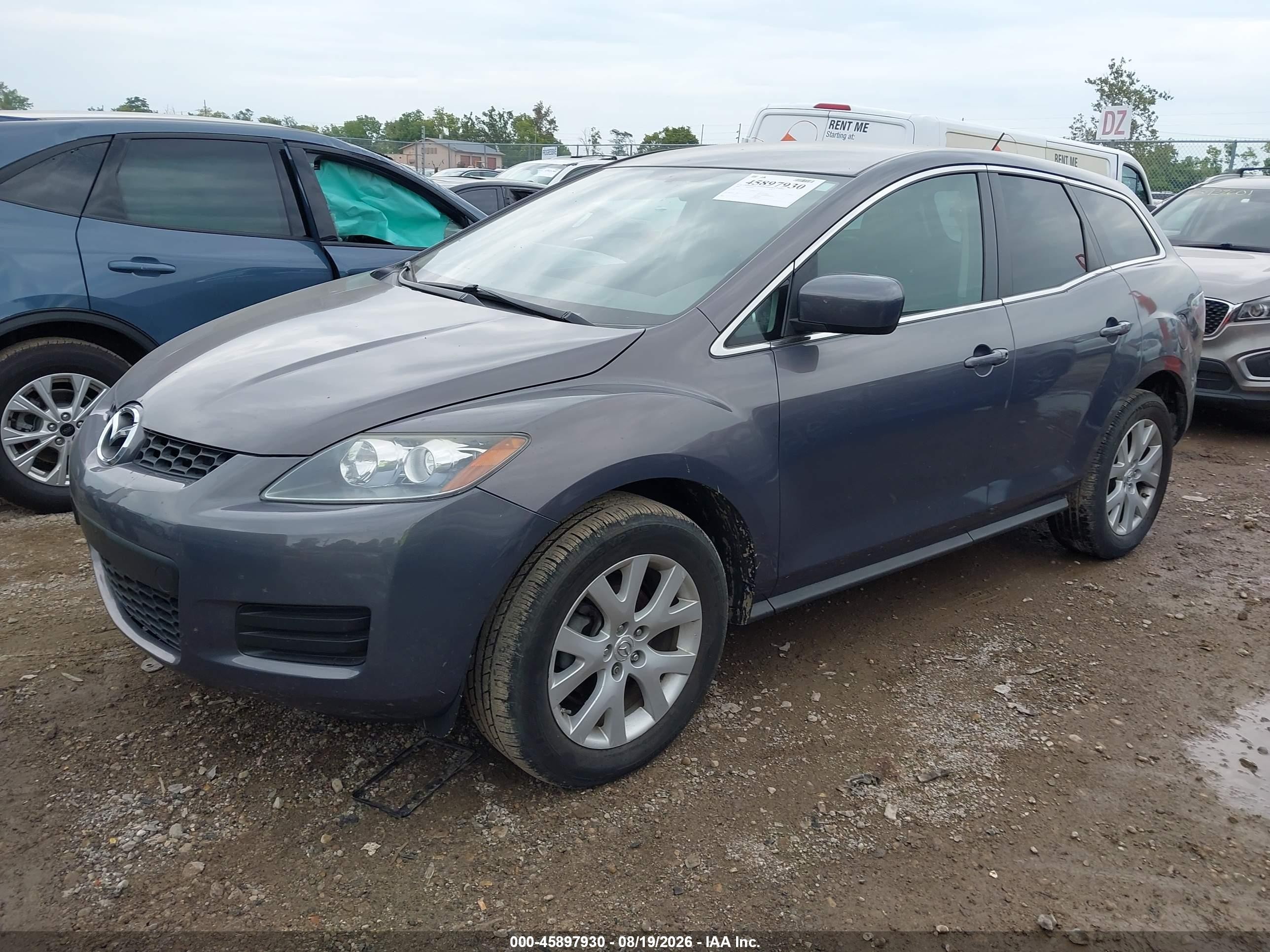 2008 Mazda Cx-7   Серый vin: JM3ER293X80195631