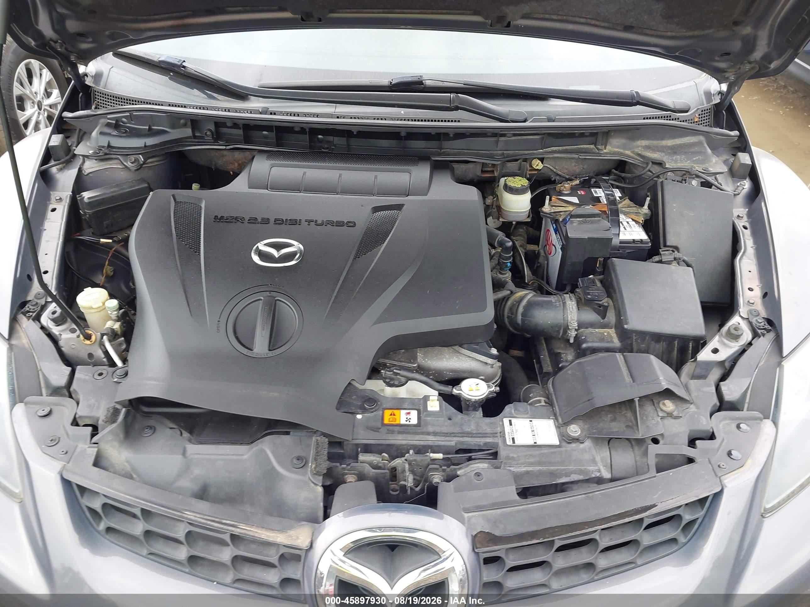 2008 Mazda Cx-7   Серый vin: JM3ER293X80195631