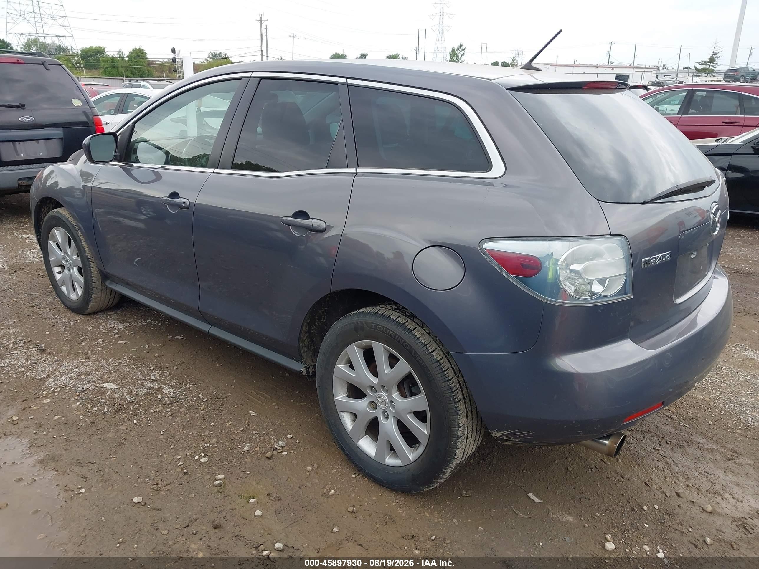 2008 Mazda Cx-7   Серый vin: JM3ER293X80195631
