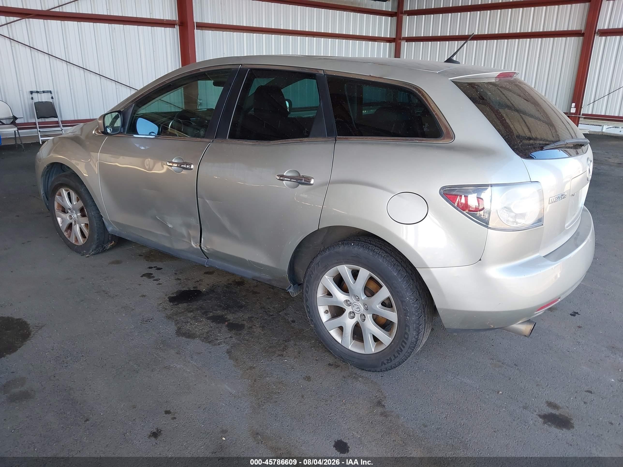 2008 Mazda Cx-7 Grand Touring Silver vin: JM3ER29L080214283