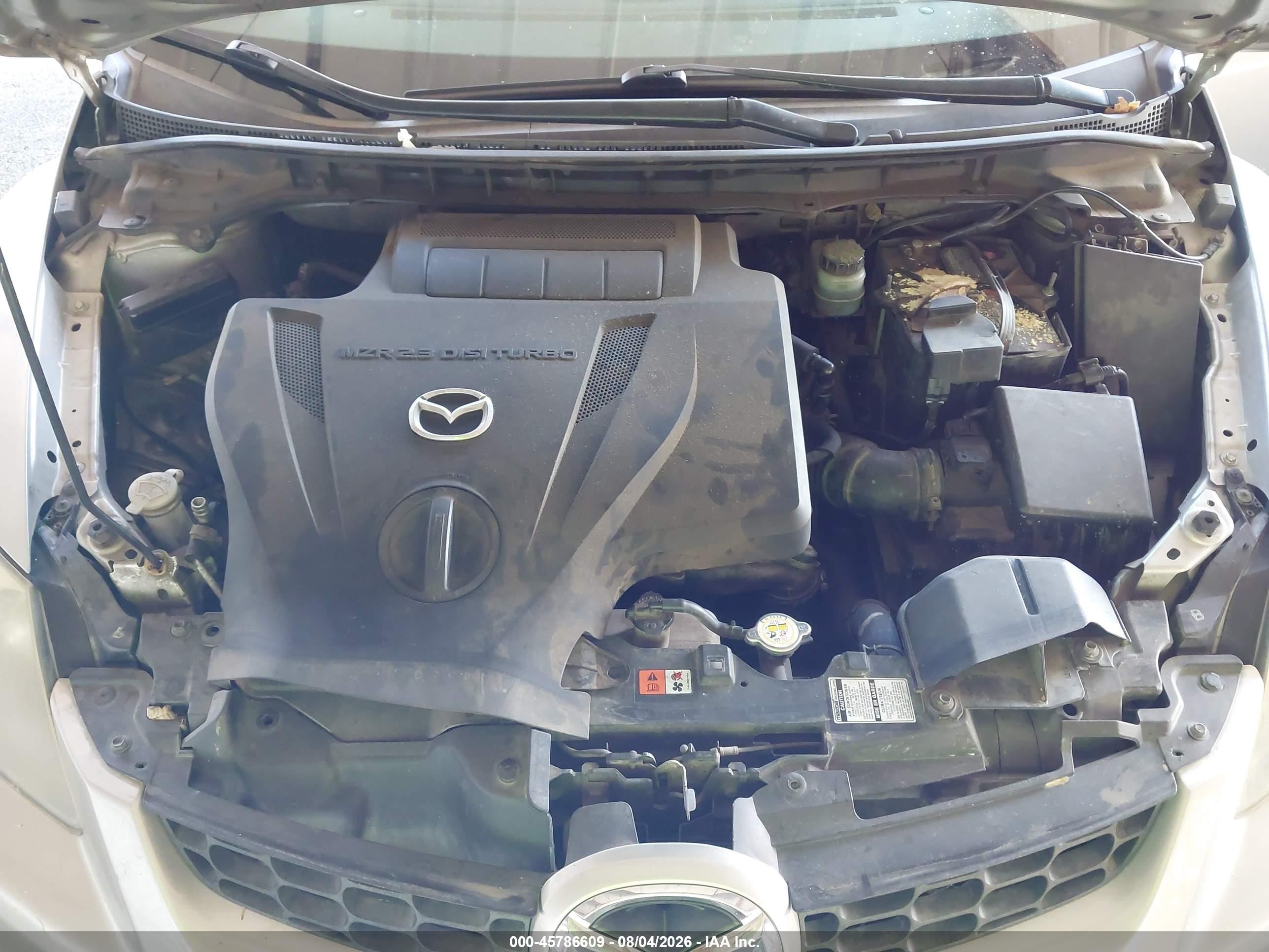 2008 Mazda Cx-7 Grand Touring Silver vin: JM3ER29L080214283