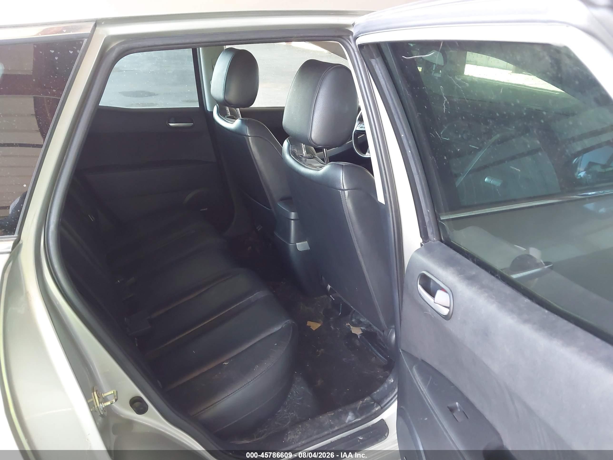 2008 Mazda Cx-7 Grand Touring Silver vin: JM3ER29L080214283