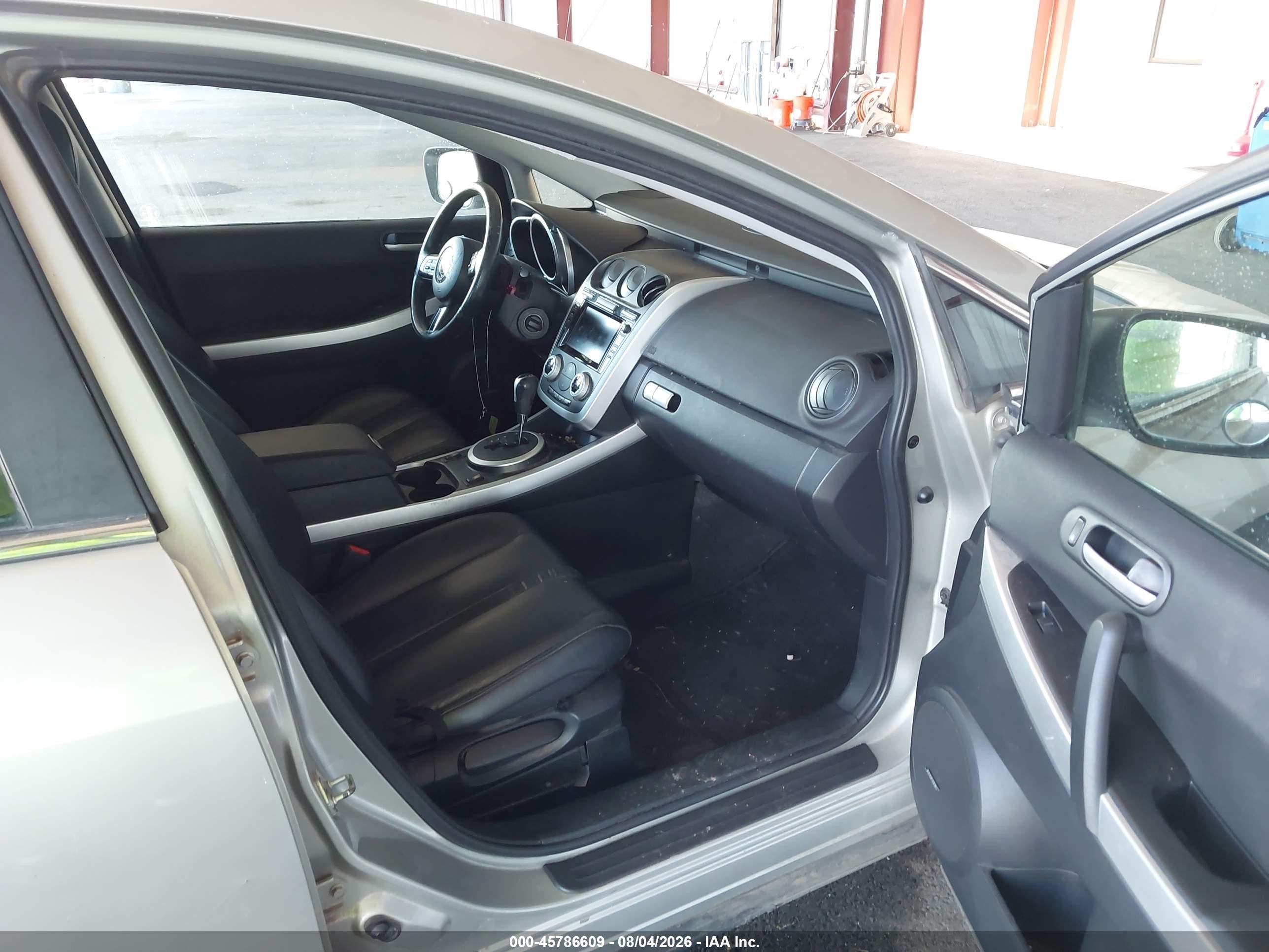 2008 Mazda Cx-7 Grand Touring Silver vin: JM3ER29L080214283