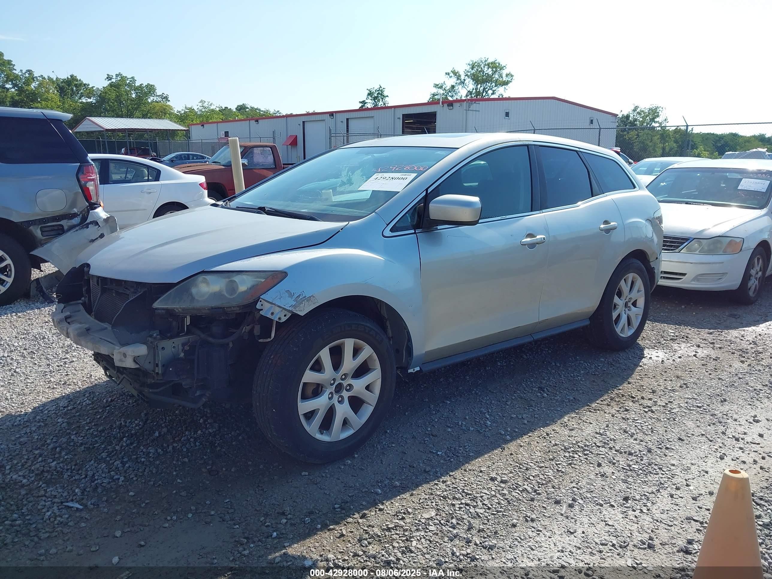 2009 Mazda Cx-7 Sport Серебряный vin: JM3ER29L090216701