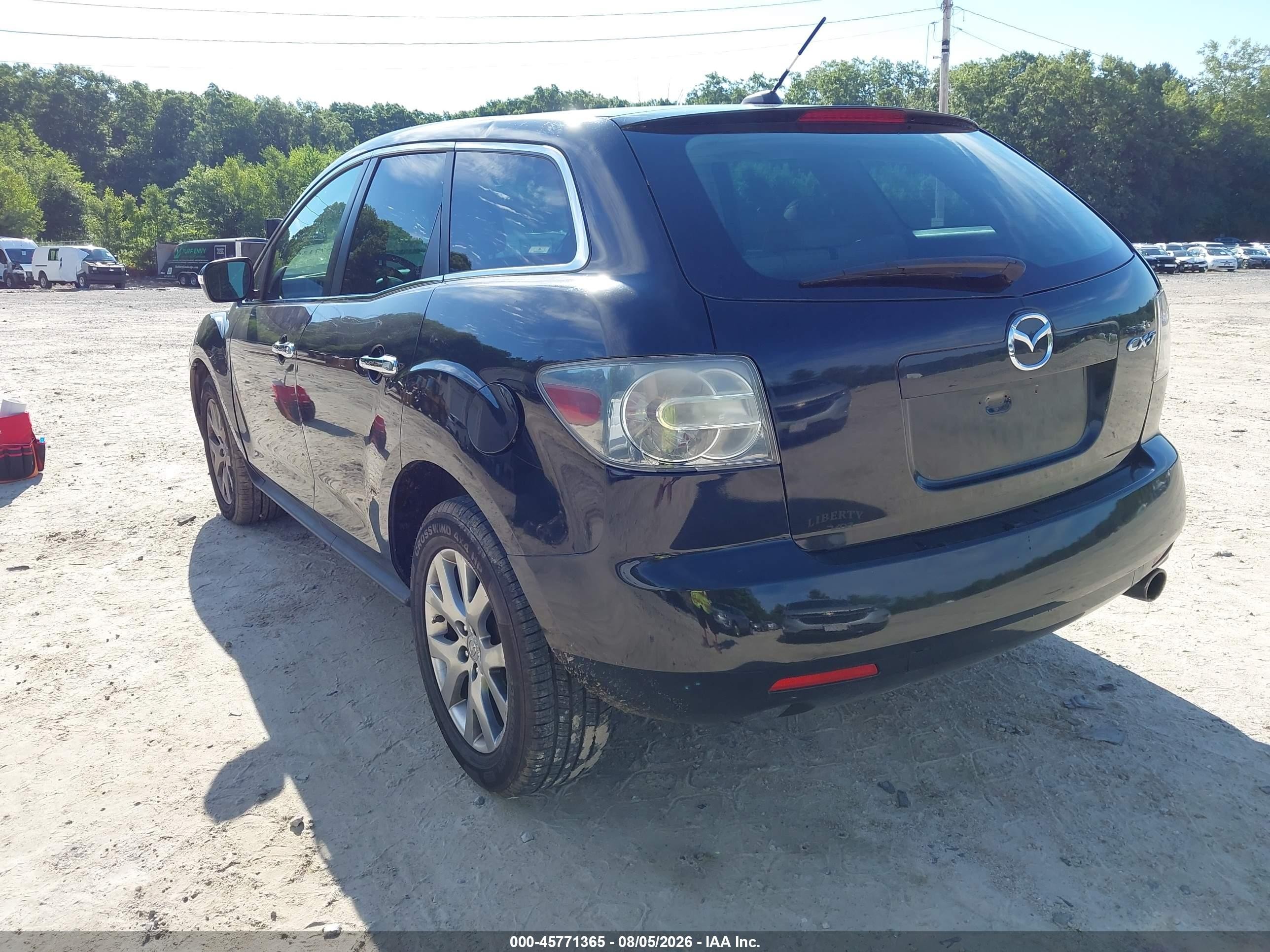 2009 Mazda Cx-7 Grand Touring Black vin: JM3ER29L090218285
