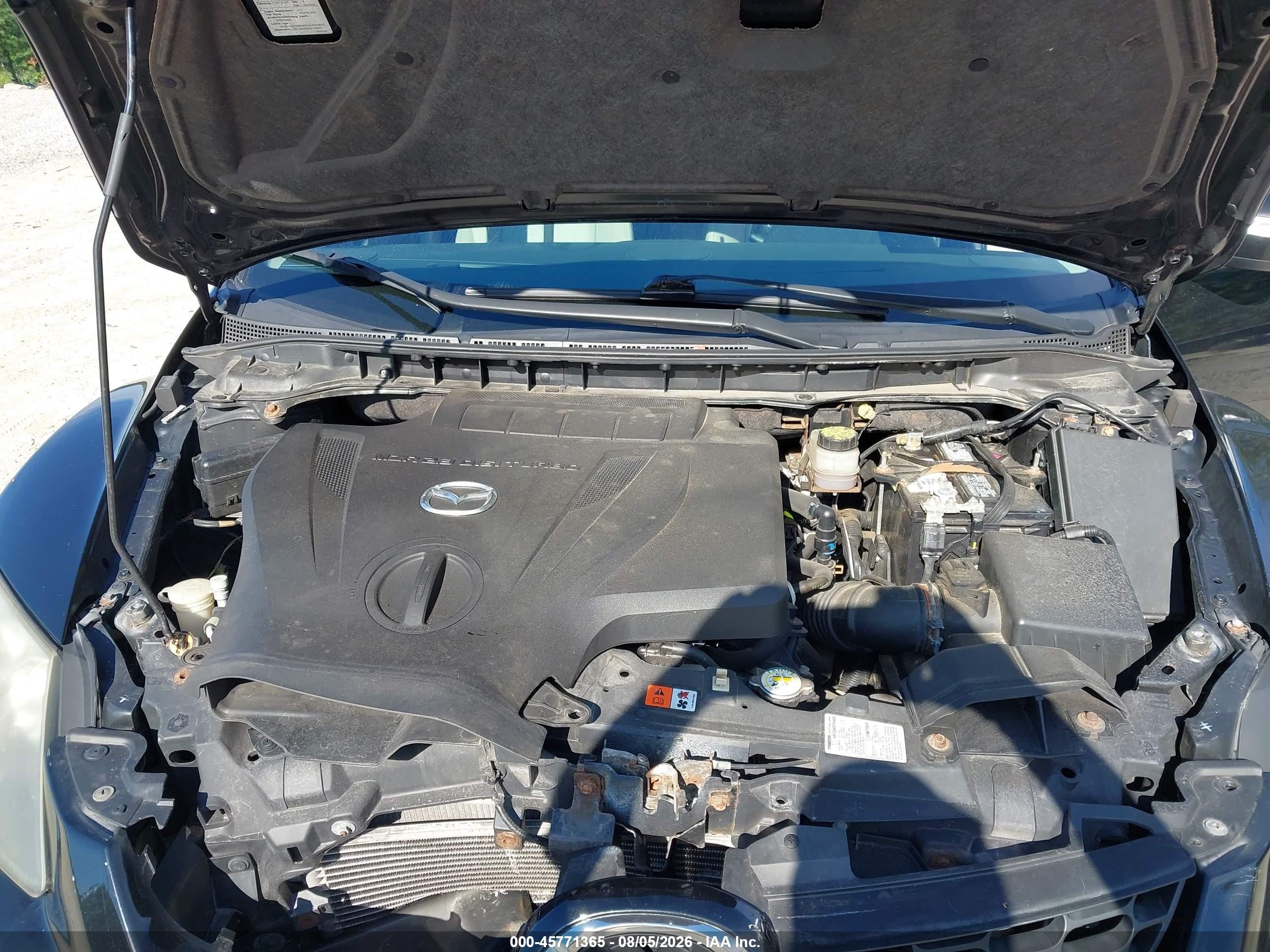 2009 Mazda Cx-7 Grand Touring Black vin: JM3ER29L090218285