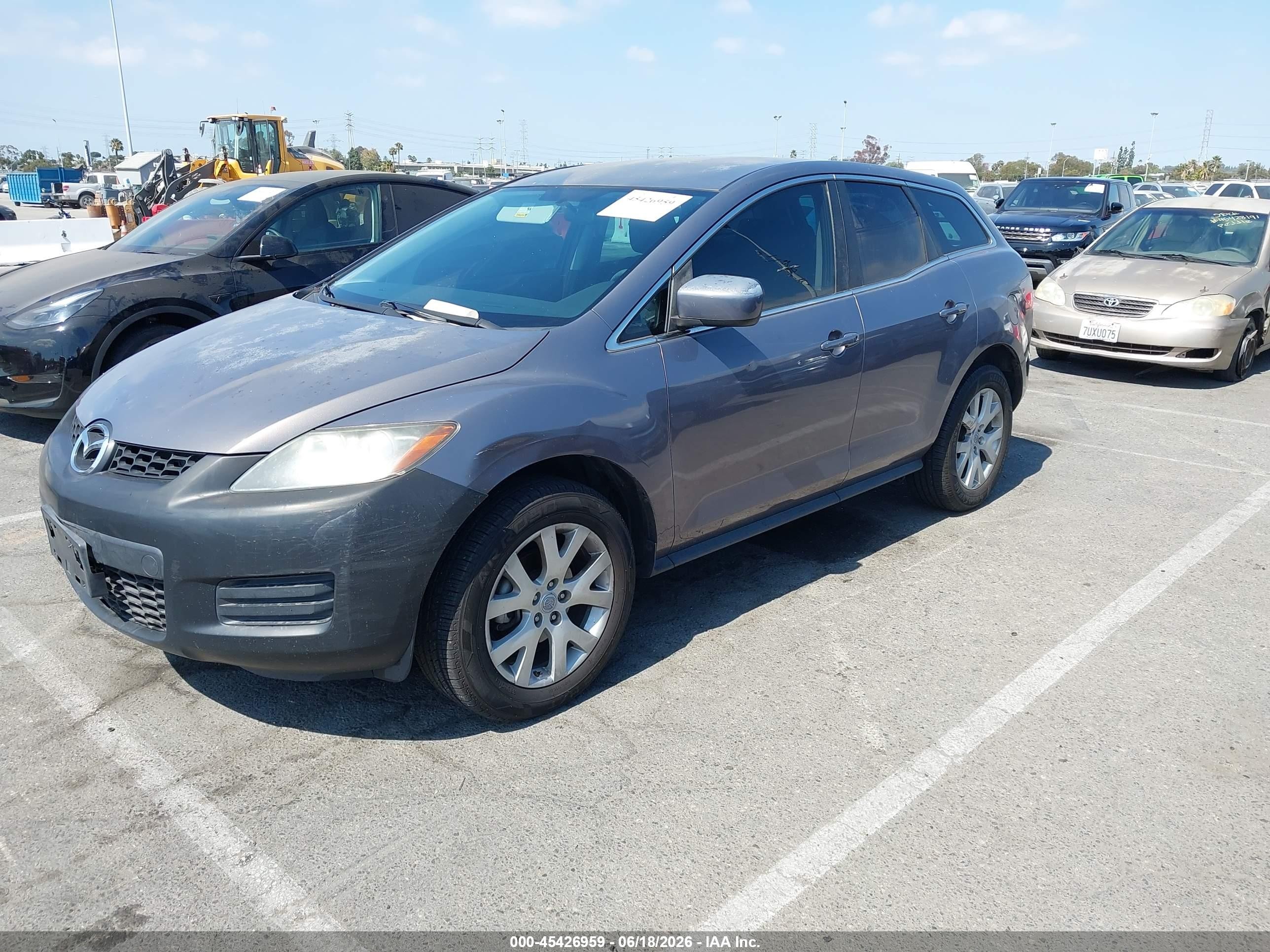 2009 Mazda Cx-7 Sport Серый vin: JM3ER29L090236012