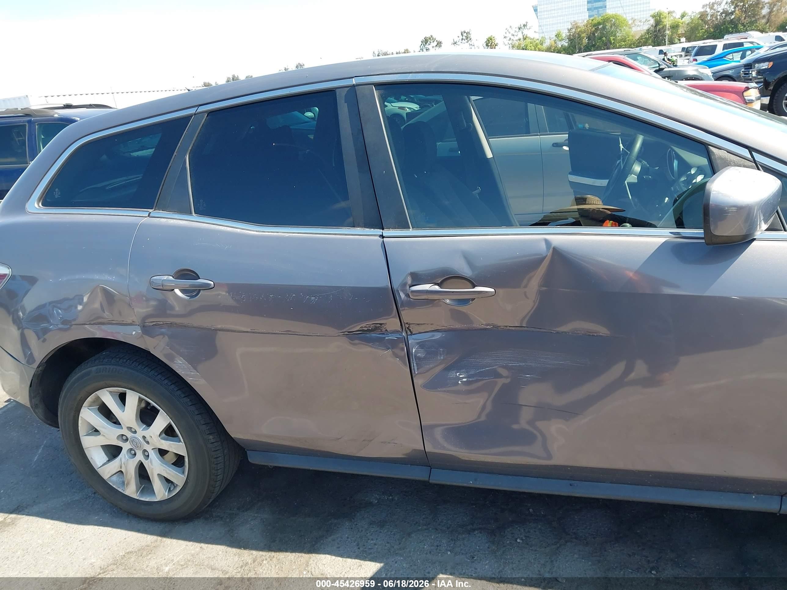2009 Mazda Cx-7 Sport Серый vin: JM3ER29L090236012