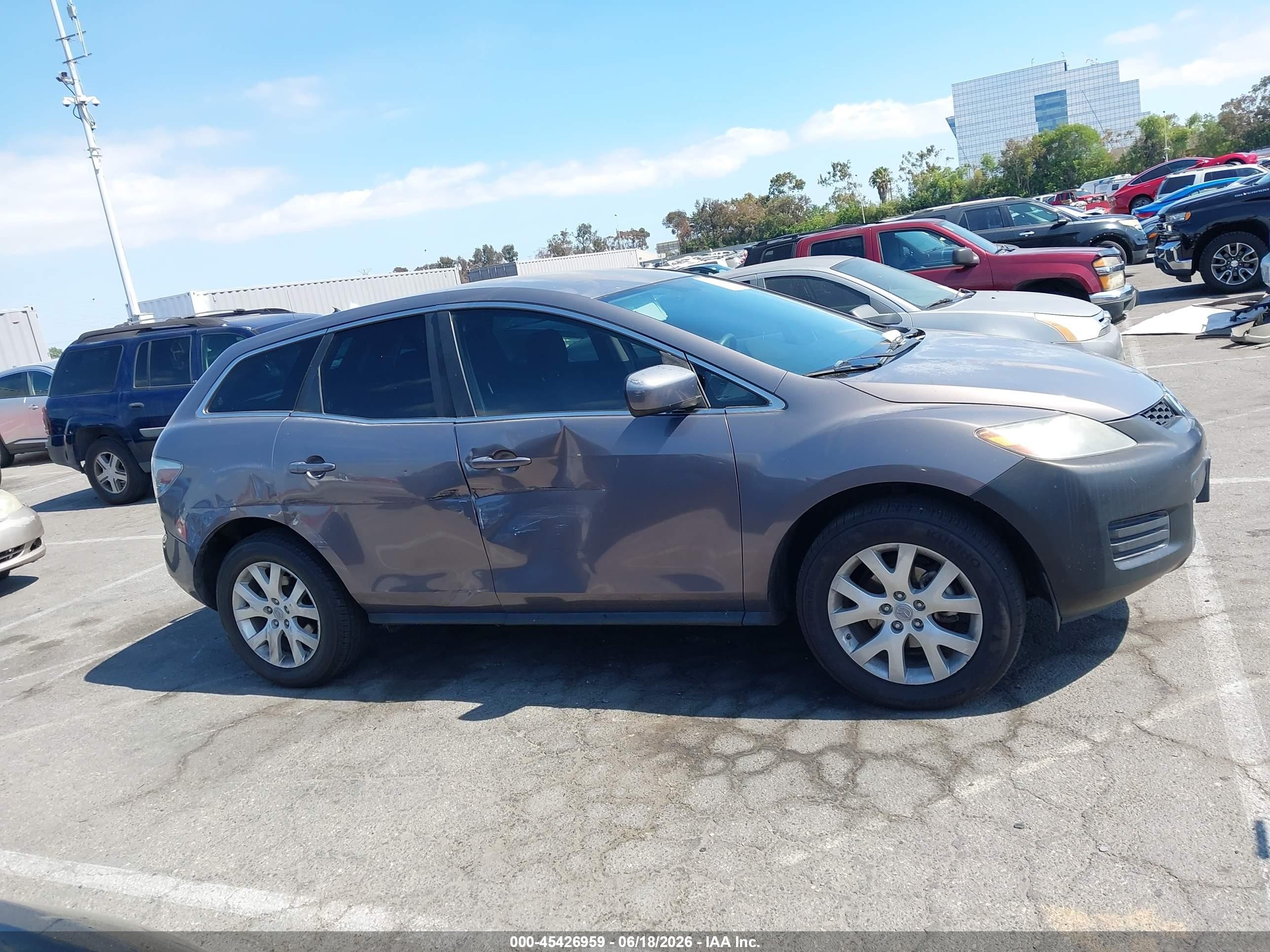 2009 Mazda Cx-7 Sport Серый vin: JM3ER29L090236012
