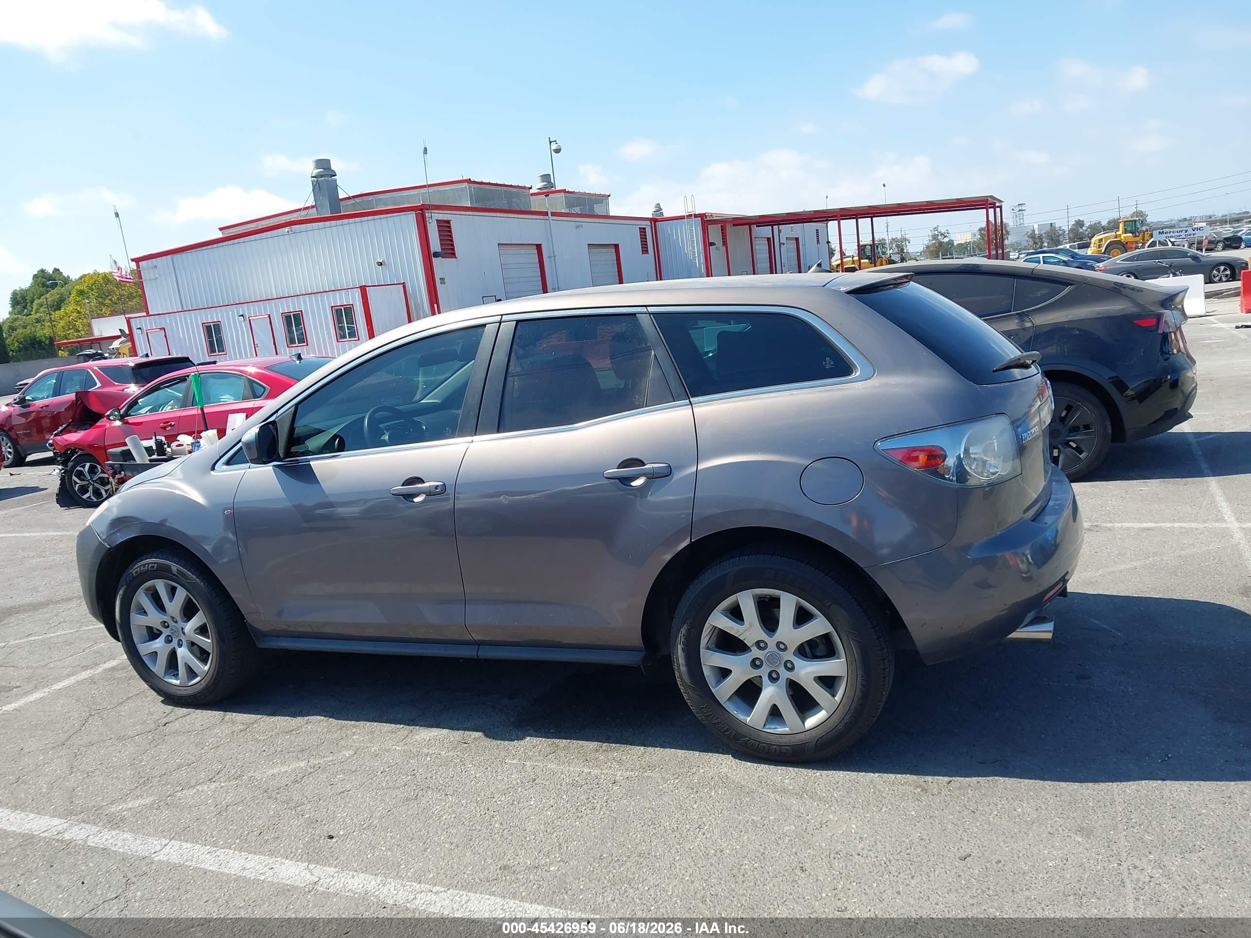 2009 Mazda Cx-7 Sport Серый vin: JM3ER29L090236012