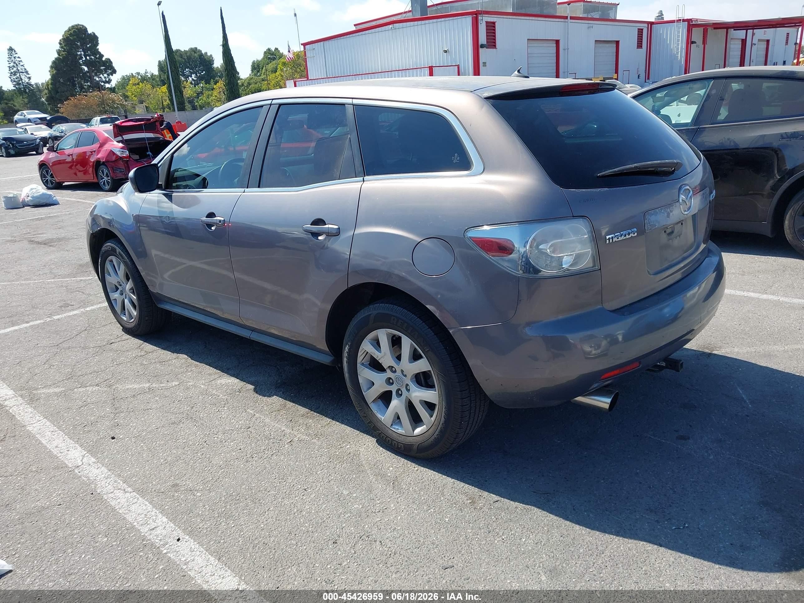 2009 Mazda Cx-7 Sport Серый vin: JM3ER29L090236012