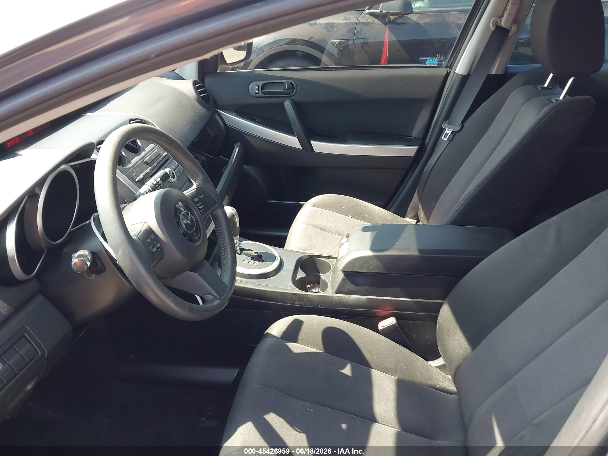 2009 Mazda Cx-7 Sport Серый vin: JM3ER29L090236012