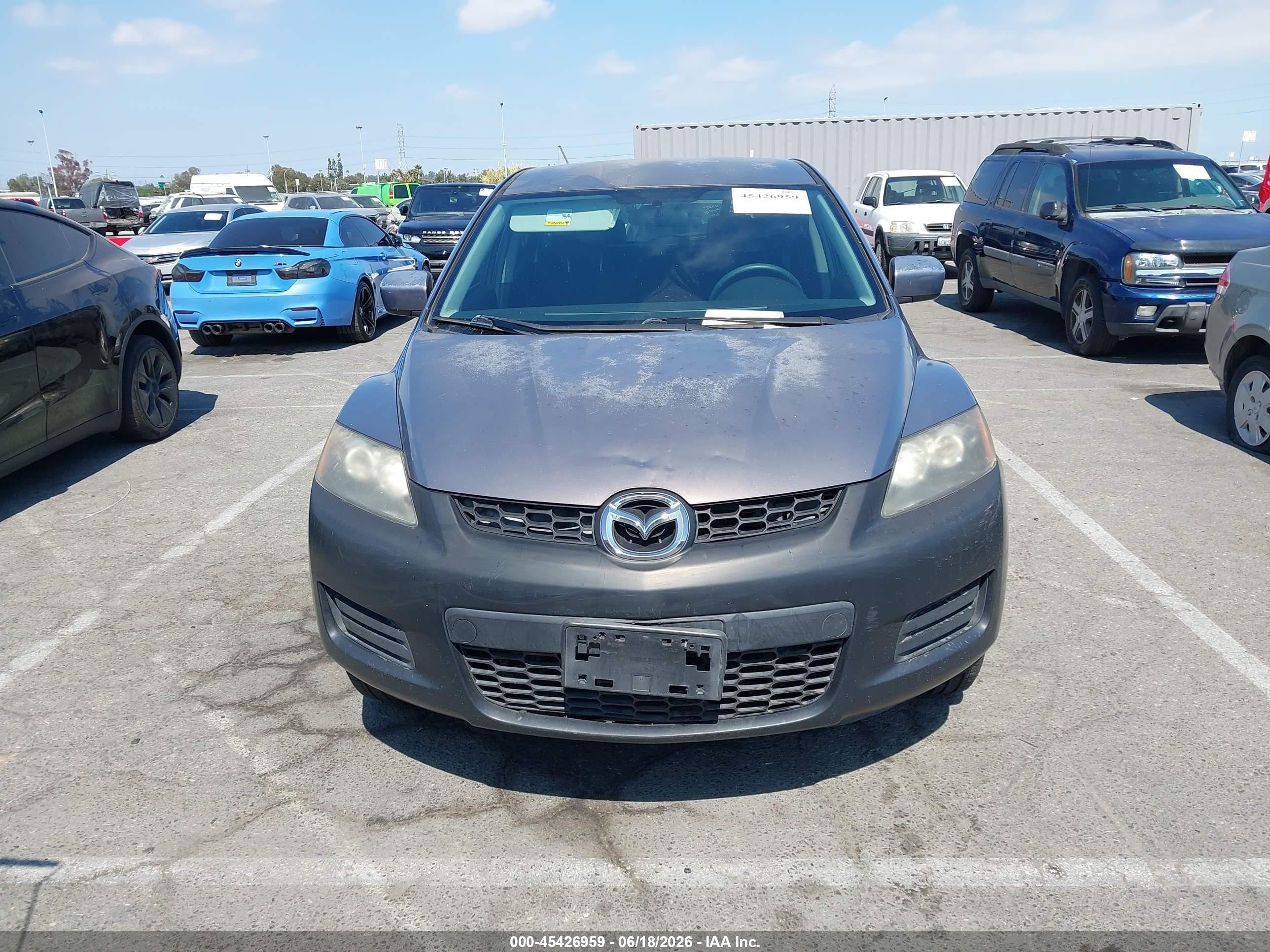 2009 Mazda Cx-7 Sport Серый vin: JM3ER29L090236012
