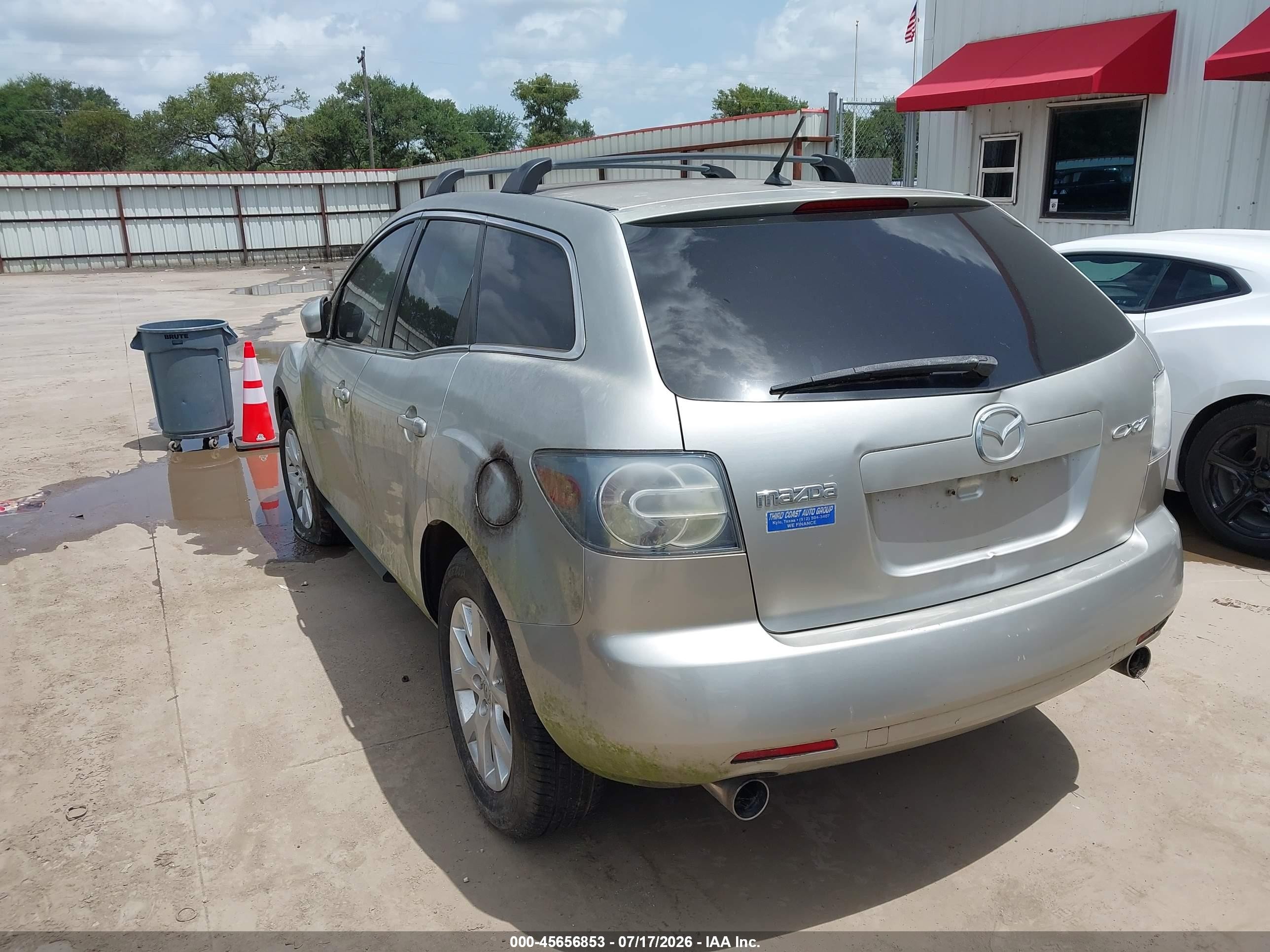 2007 Mazda Cx-7 Sport Gray vin: JM3ER29L170141939