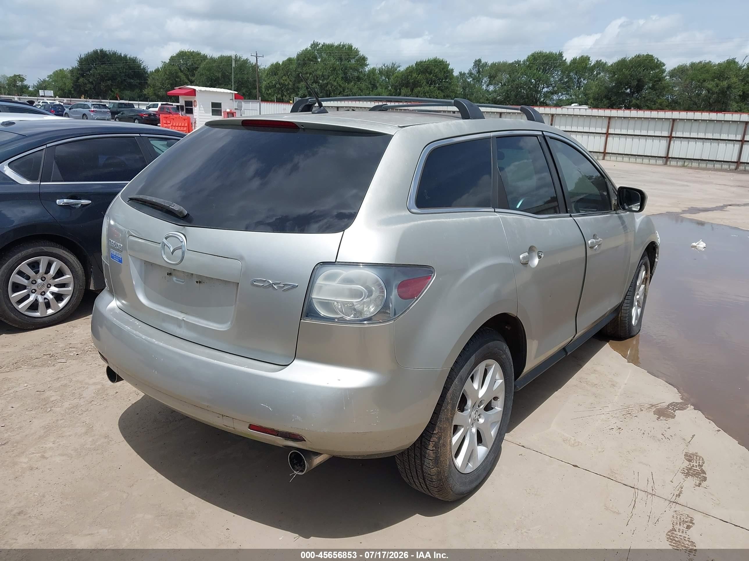 2007 Mazda Cx-7 Sport Gray vin: JM3ER29L170141939