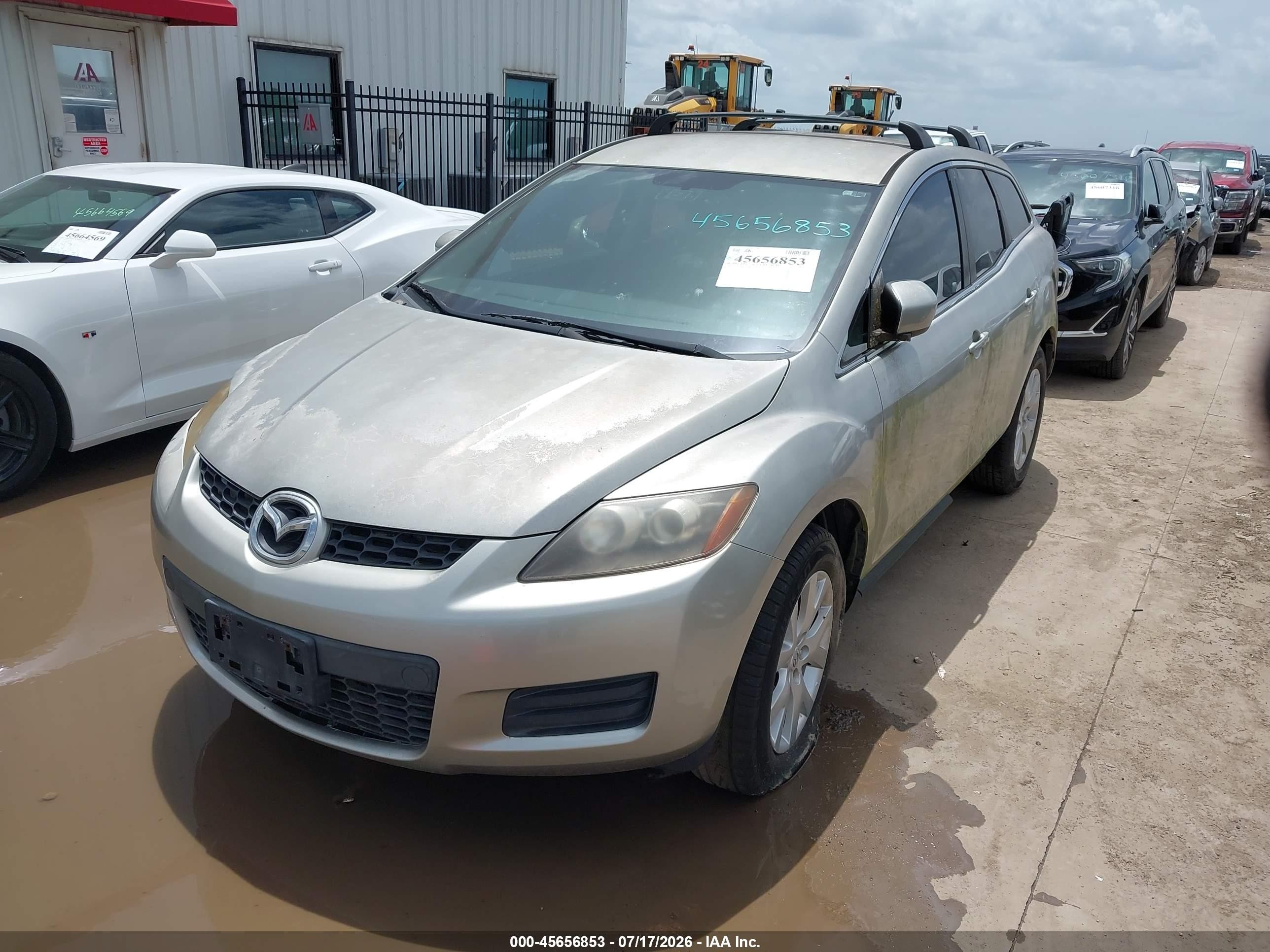 2007 Mazda Cx-7 Sport Gray vin: JM3ER29L170141939