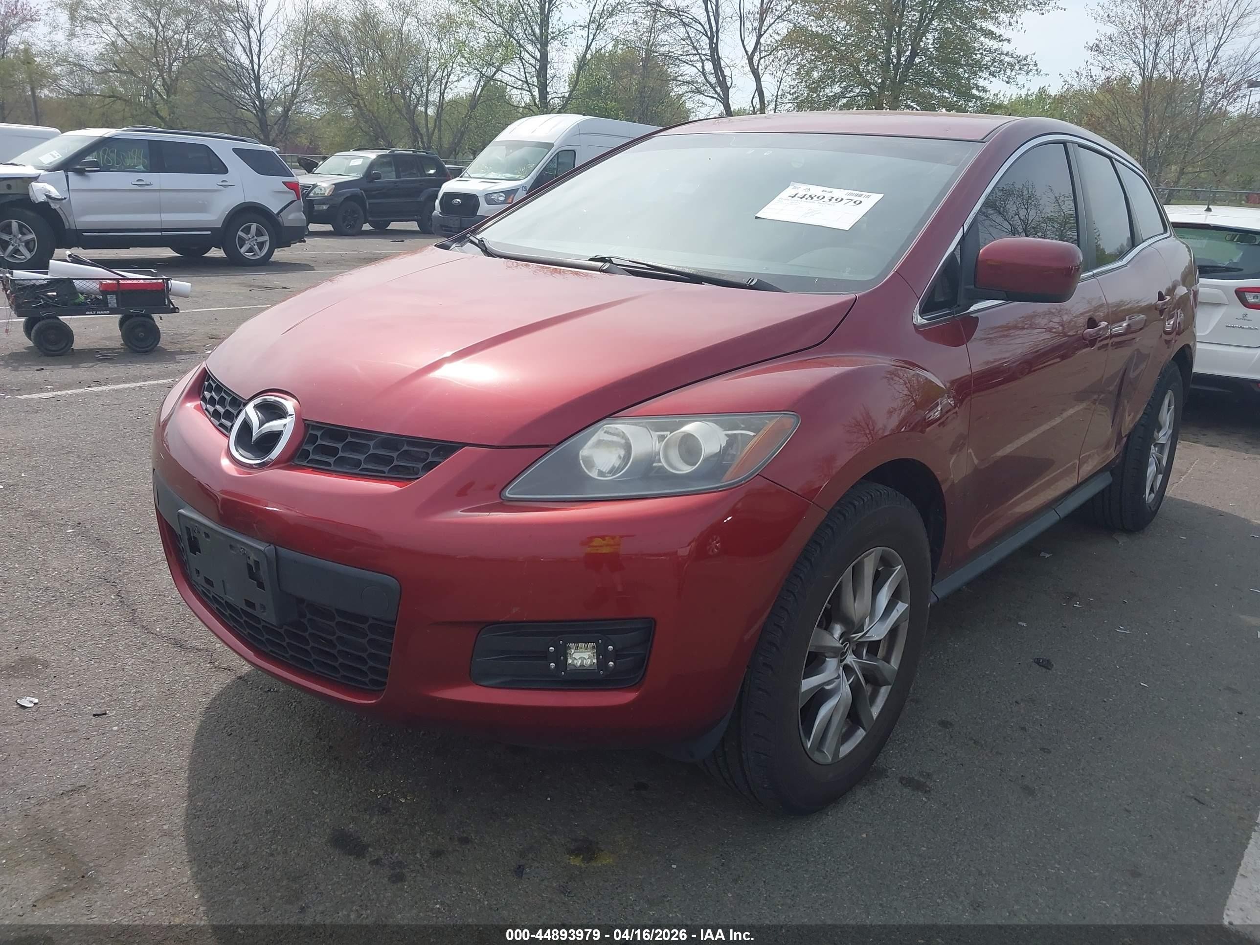 2009 Mazda Cx-7 Sport Red vin: JM3ER29L190224080