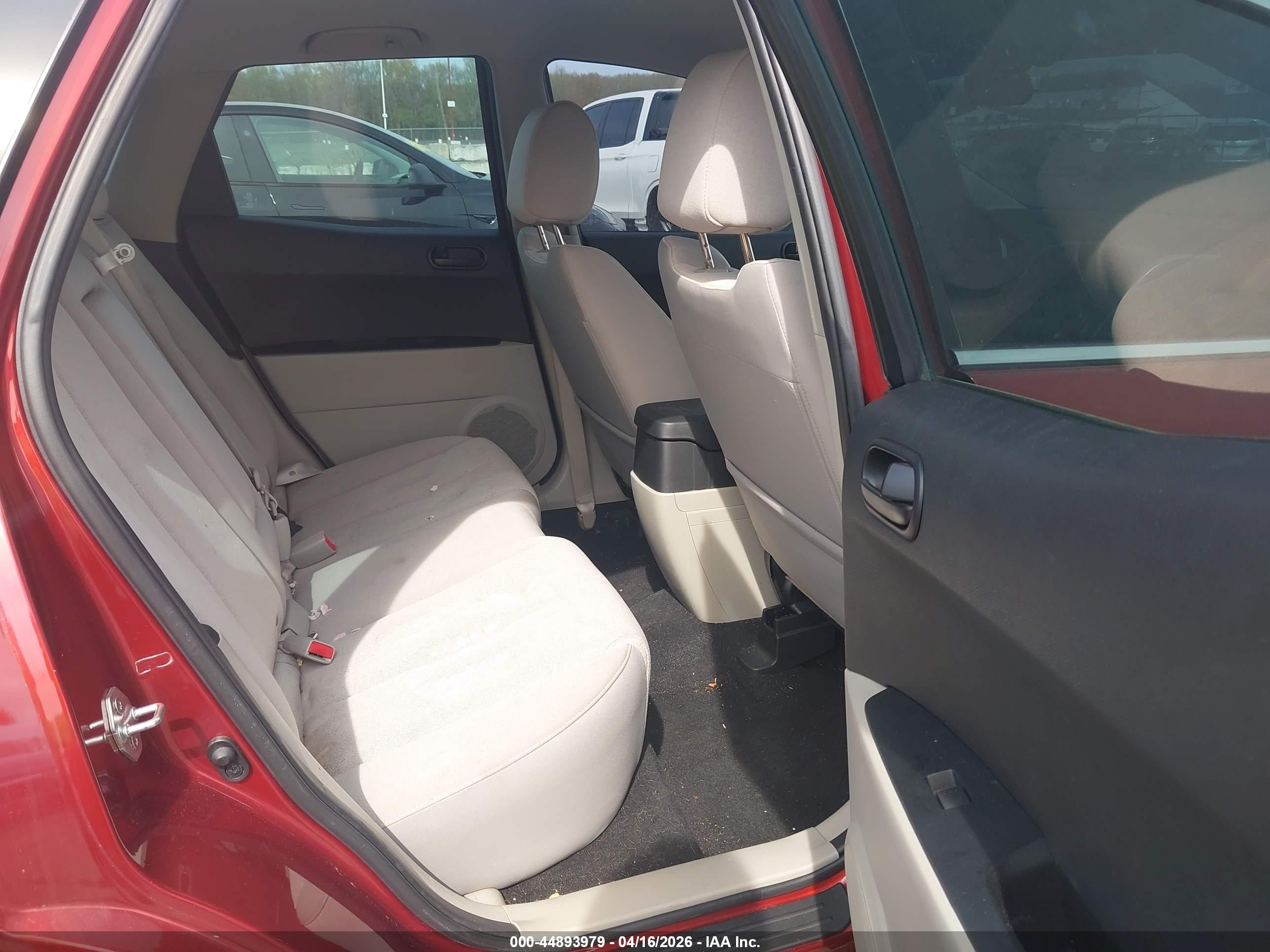 2009 Mazda Cx-7 Sport Red vin: JM3ER29L190224080
