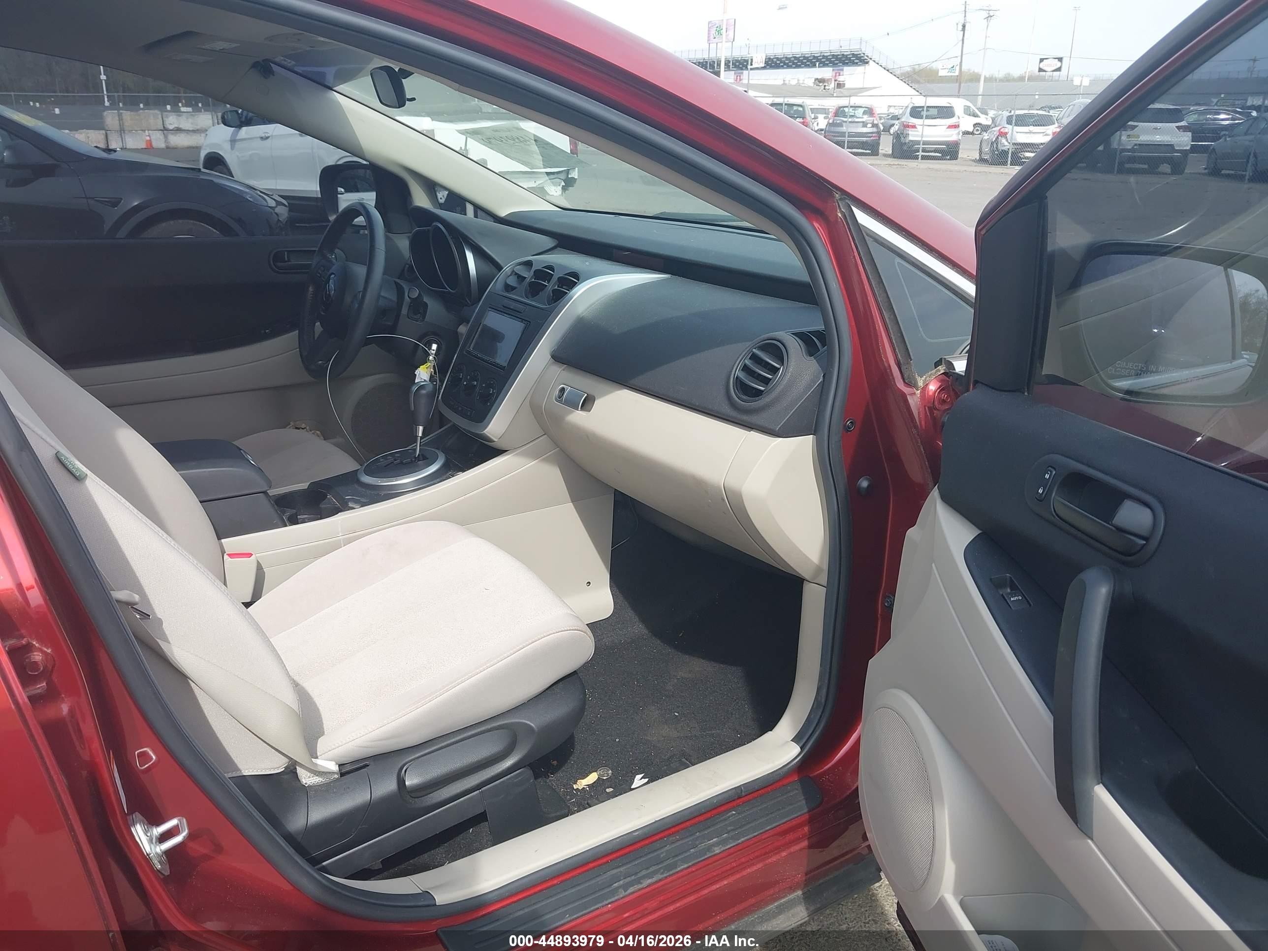 2009 Mazda Cx-7 Sport Red vin: JM3ER29L190224080