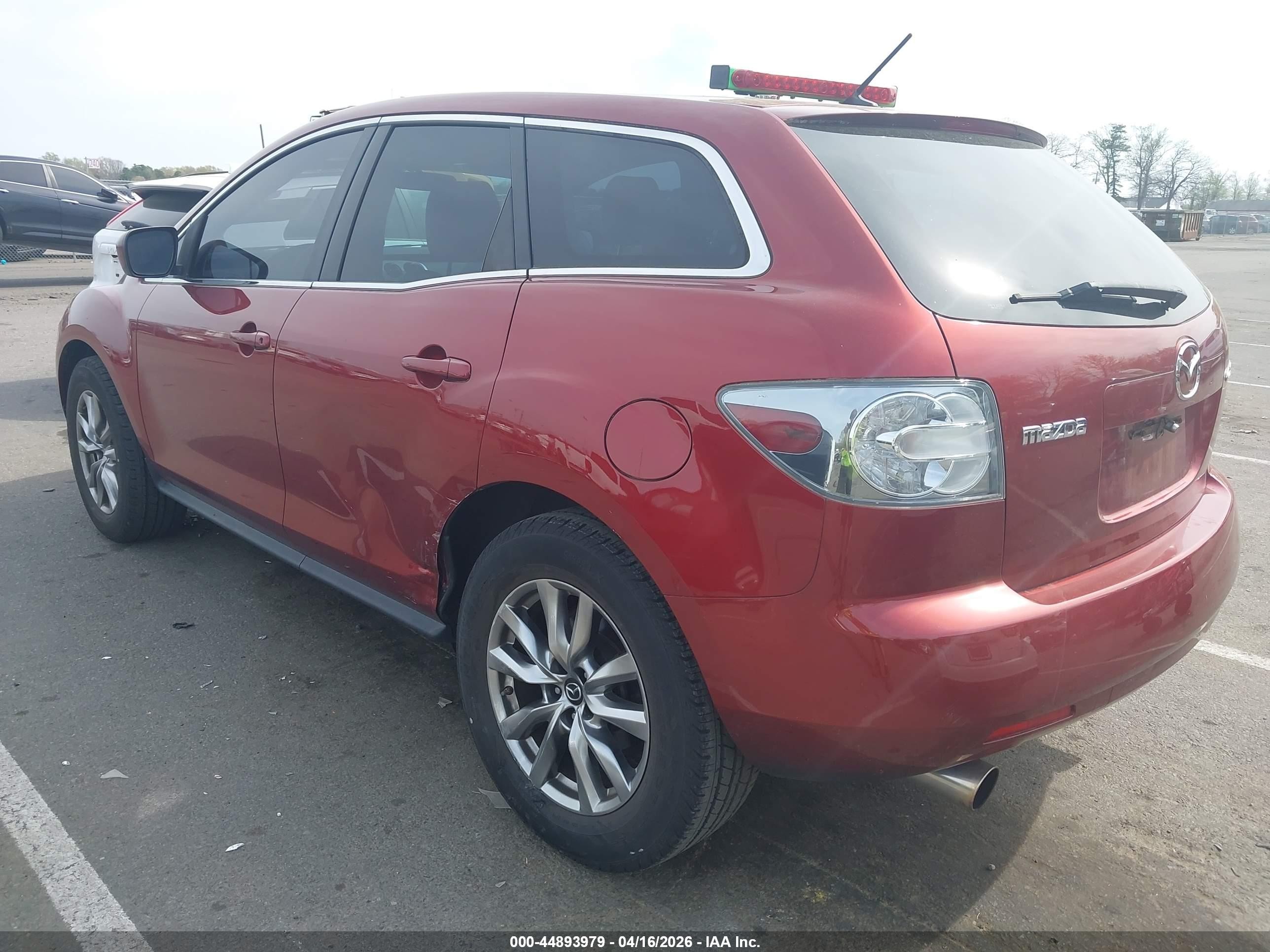2009 Mazda Cx-7 Sport Red vin: JM3ER29L190224080