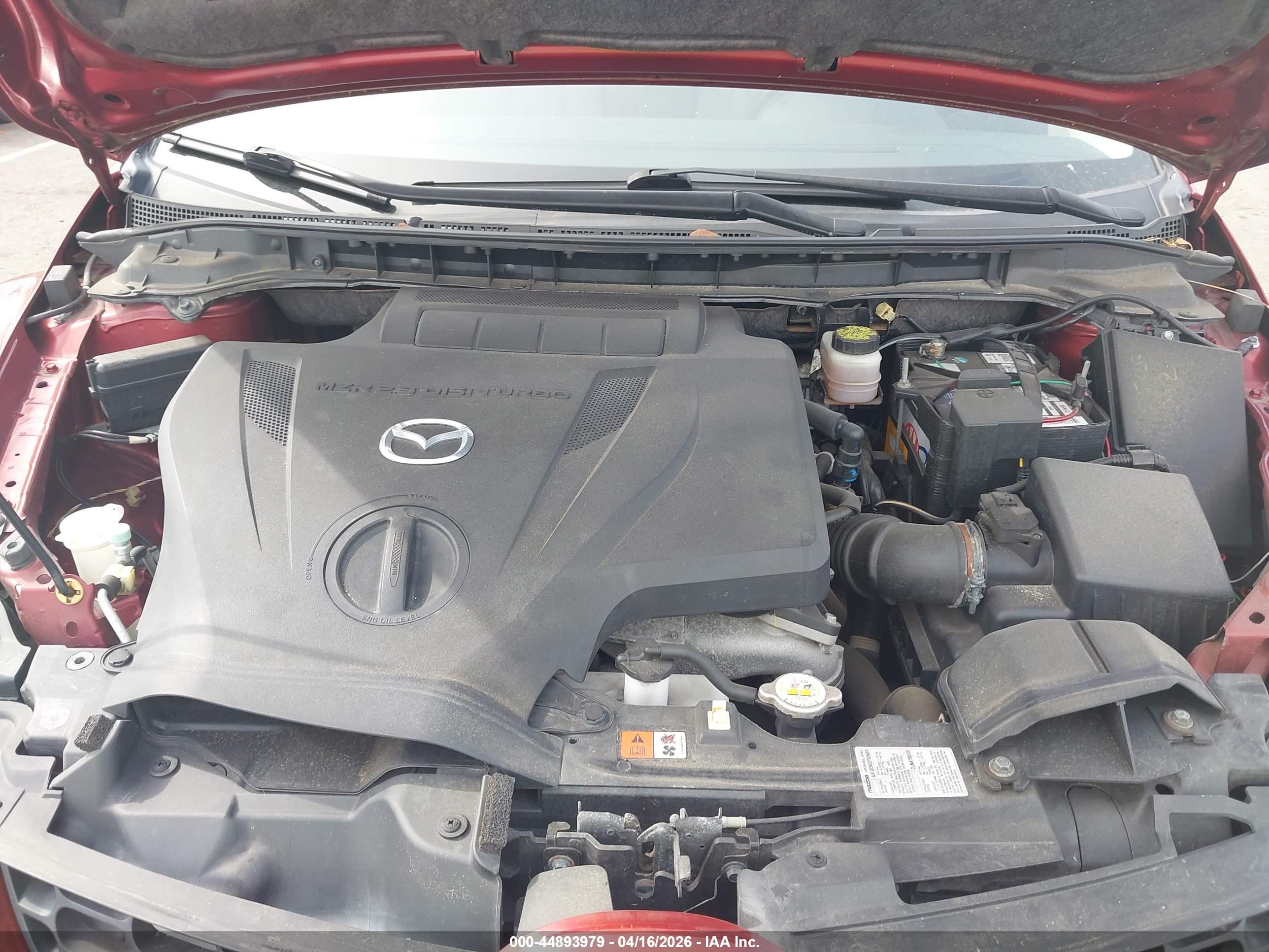 2009 Mazda Cx-7 Sport Red vin: JM3ER29L190224080