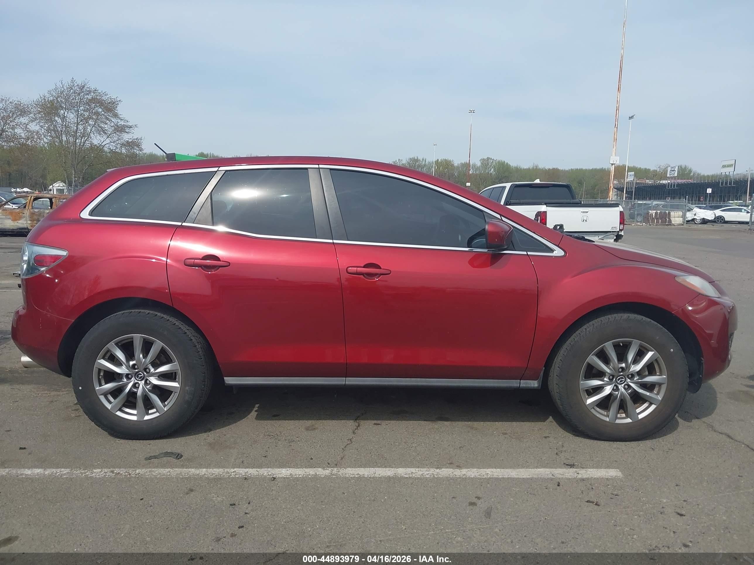 2009 Mazda Cx-7 Sport Red vin: JM3ER29L190224080