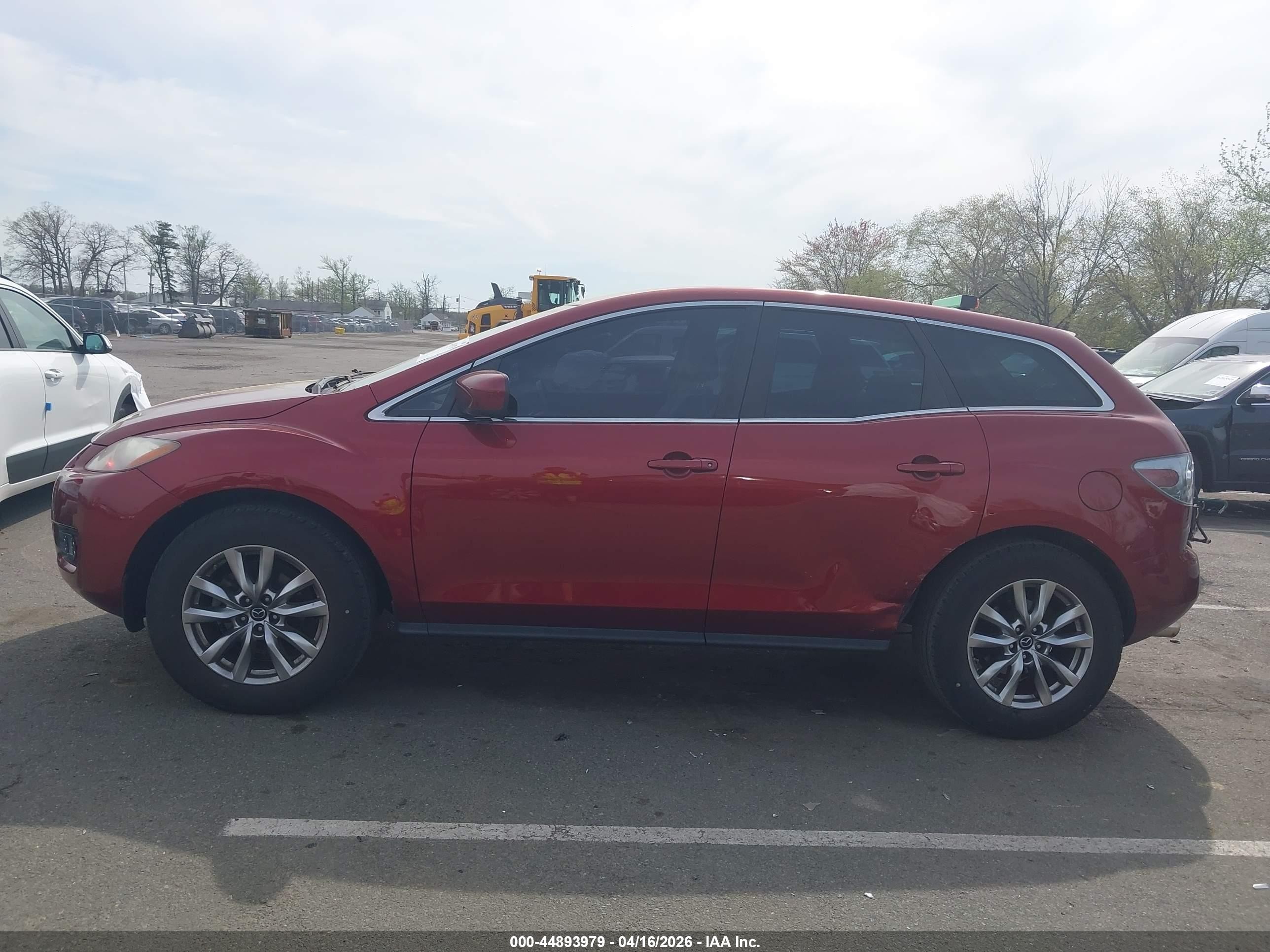 2009 Mazda Cx-7 Sport Red vin: JM3ER29L190224080