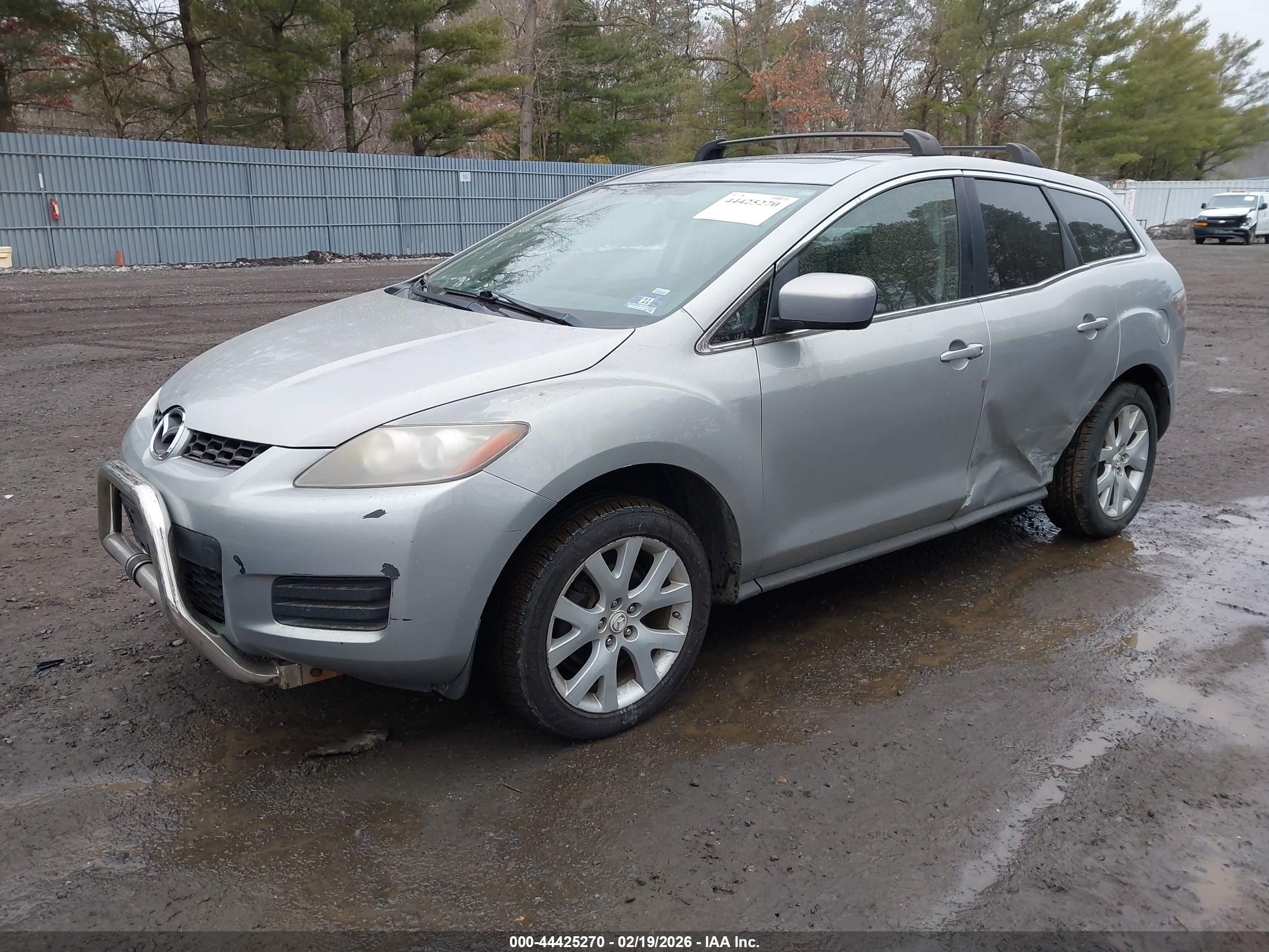 2009 Mazda Cx-7 Sport Silver vin: JM3ER29L190225553