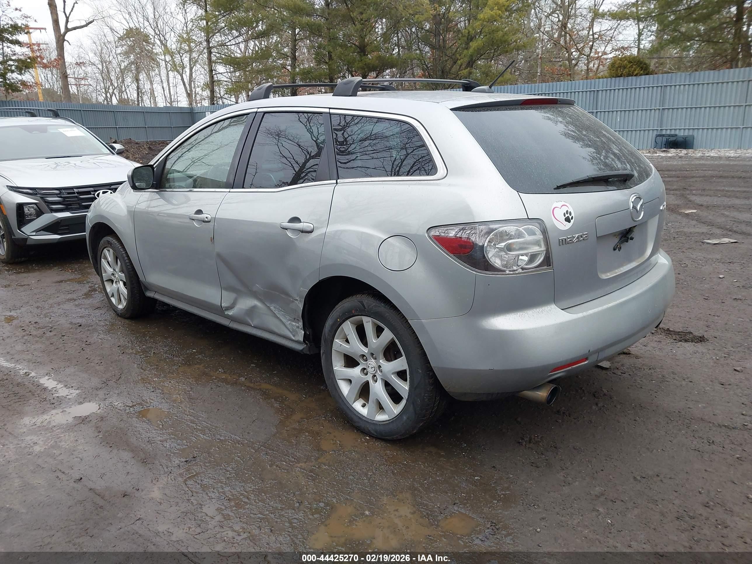 2009 Mazda Cx-7 Sport Silver vin: JM3ER29L190225553