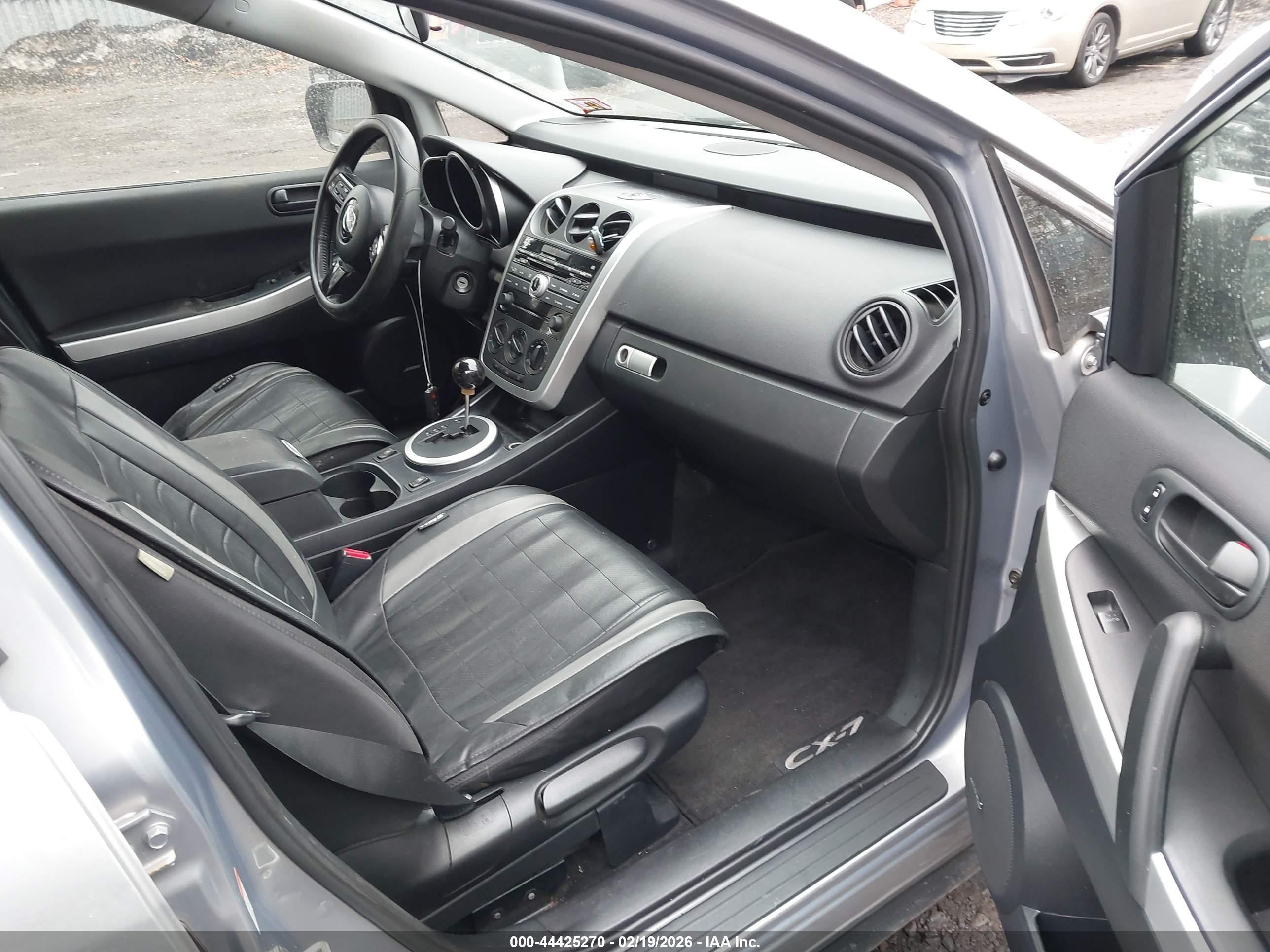 2009 Mazda Cx-7 Sport Silver vin: JM3ER29L190225553