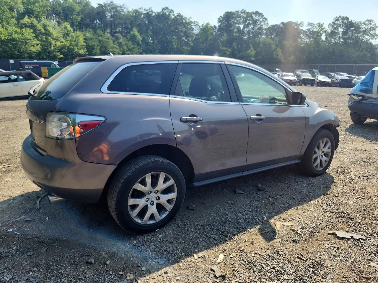 2009 Mazda Cx-7 Gray vin: JM3ER29L190236147