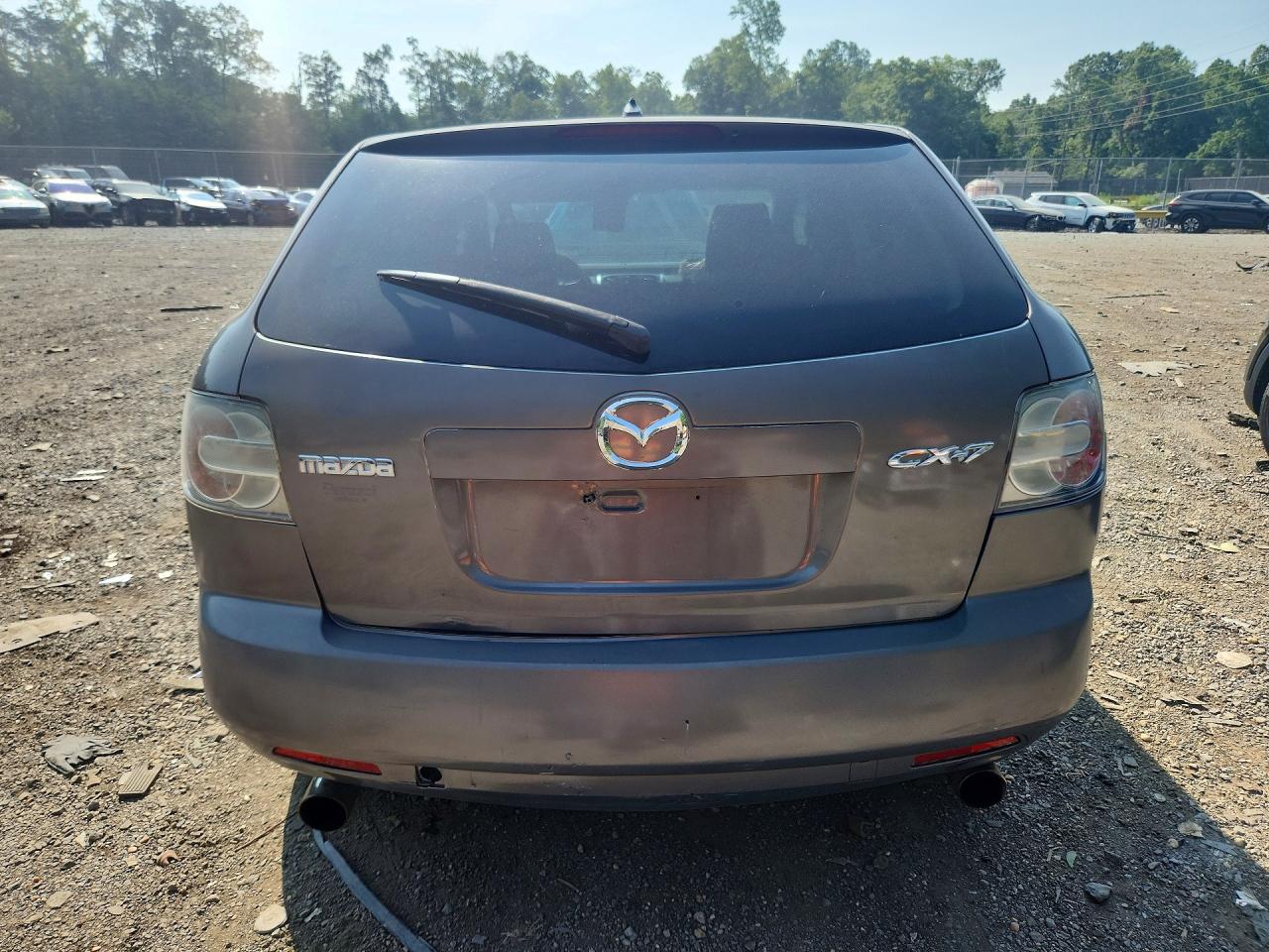 2009 Mazda Cx-7 Gray vin: JM3ER29L190236147