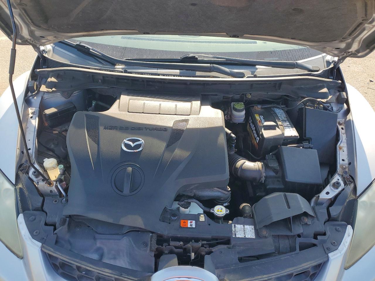 2008 Mazda Cx-7 Silver vin: JM3ER29L280194957