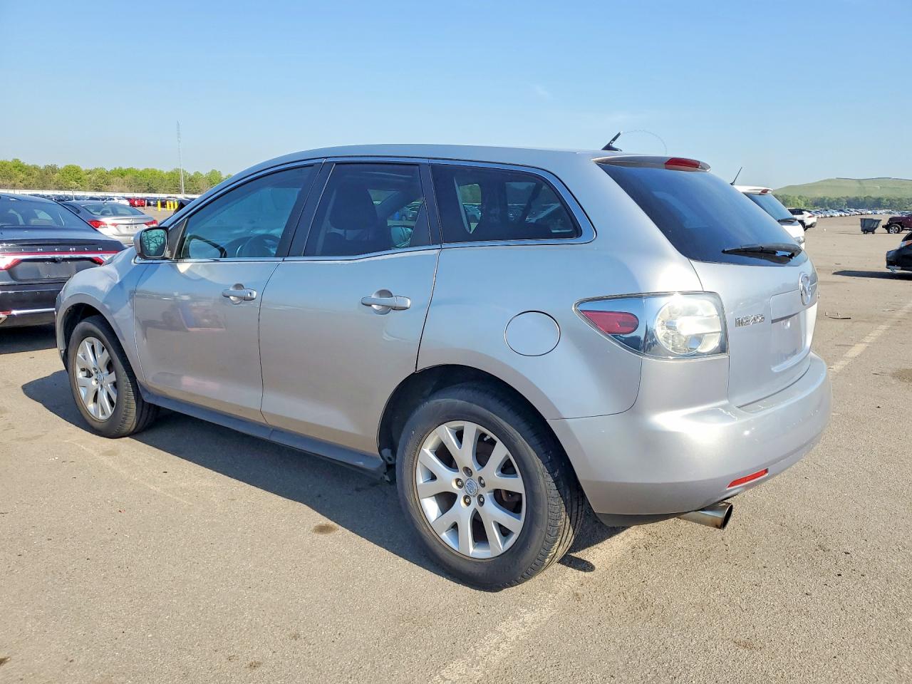 2008 Mazda Cx-7 Silver vin: JM3ER29L280194957