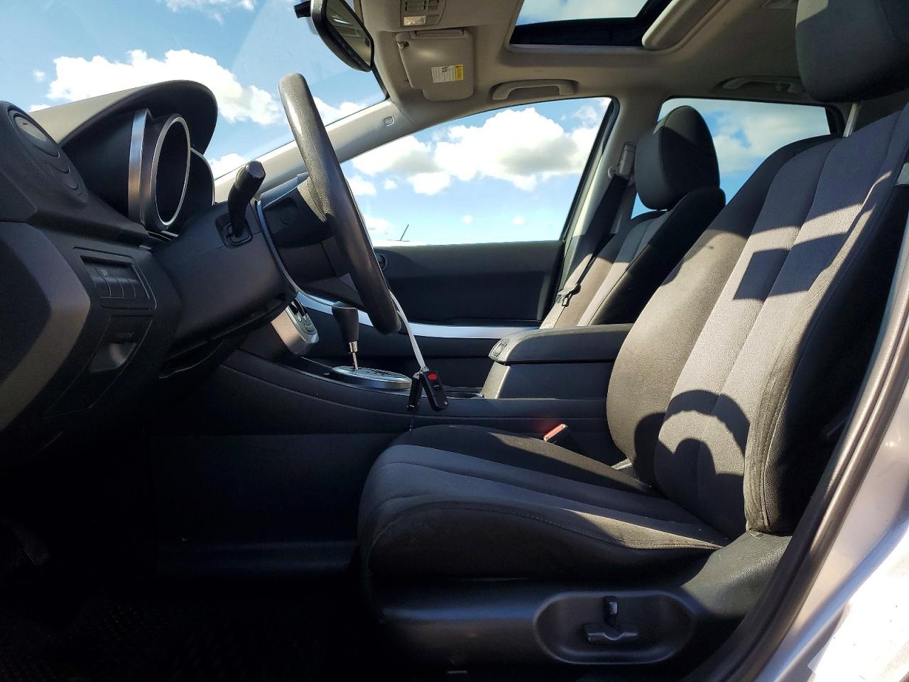 2008 Mazda Cx-7 Silver vin: JM3ER29L280194957