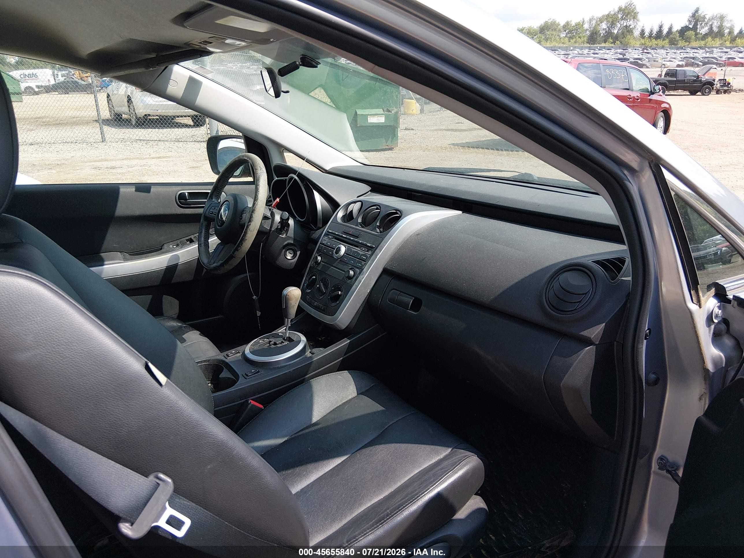2008 Mazda Cx-7 Touring Silver vin: JM3ER29L280212261