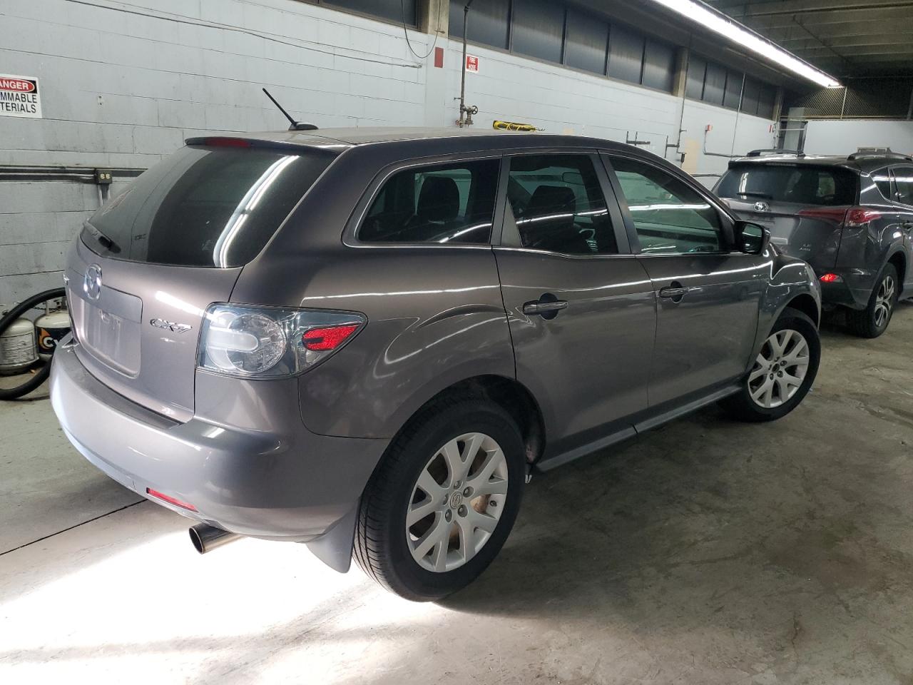 2009 Mazda Cx-7 Gray vin: JM3ER29L490221321