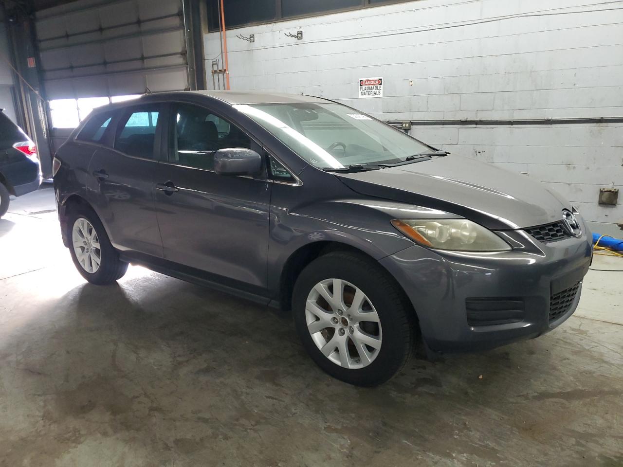 2009 Mazda Cx-7 Gray vin: JM3ER29L490221321